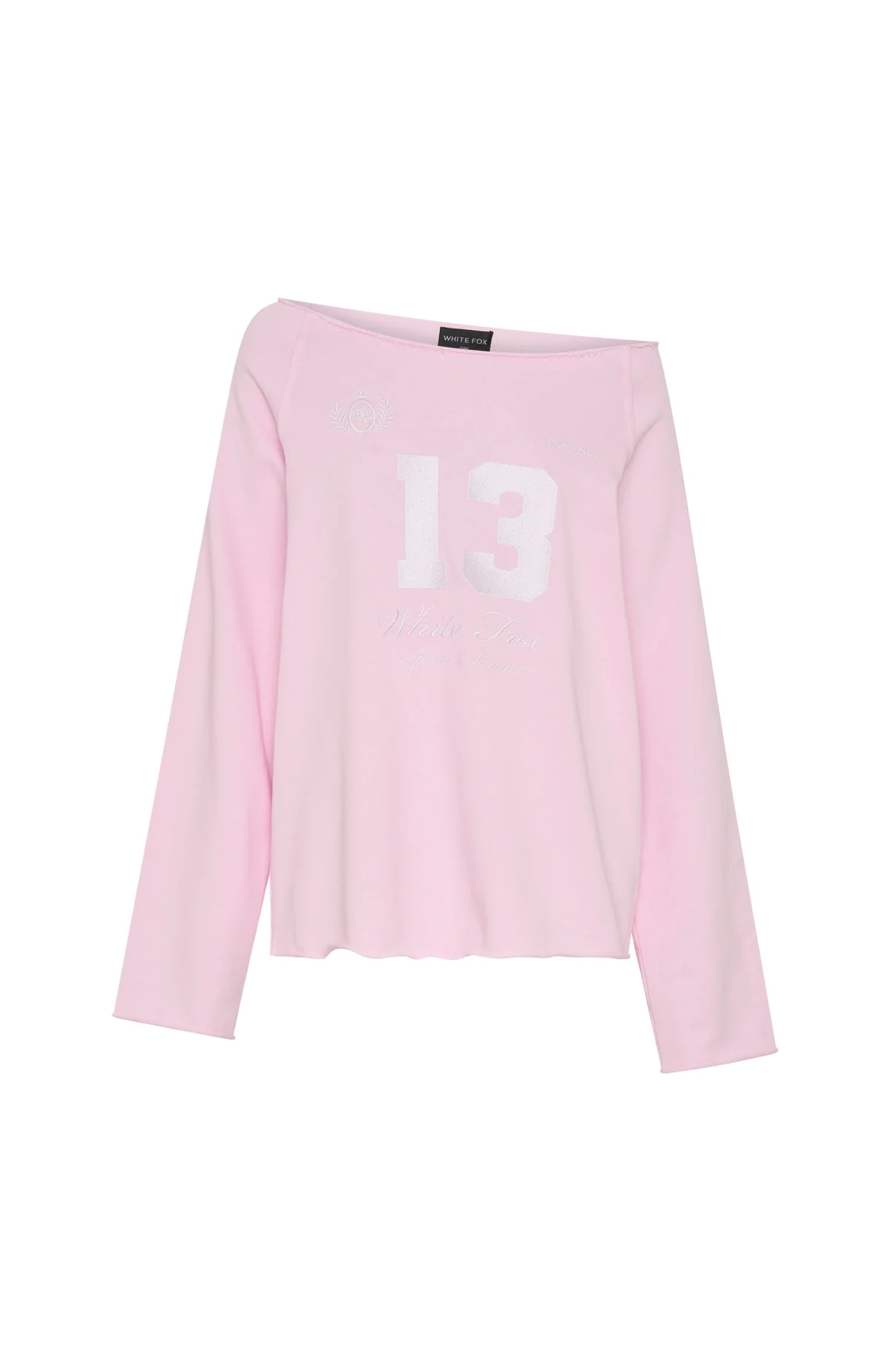 Out Of Chances Off Shoulder Sweater Ballet Pink