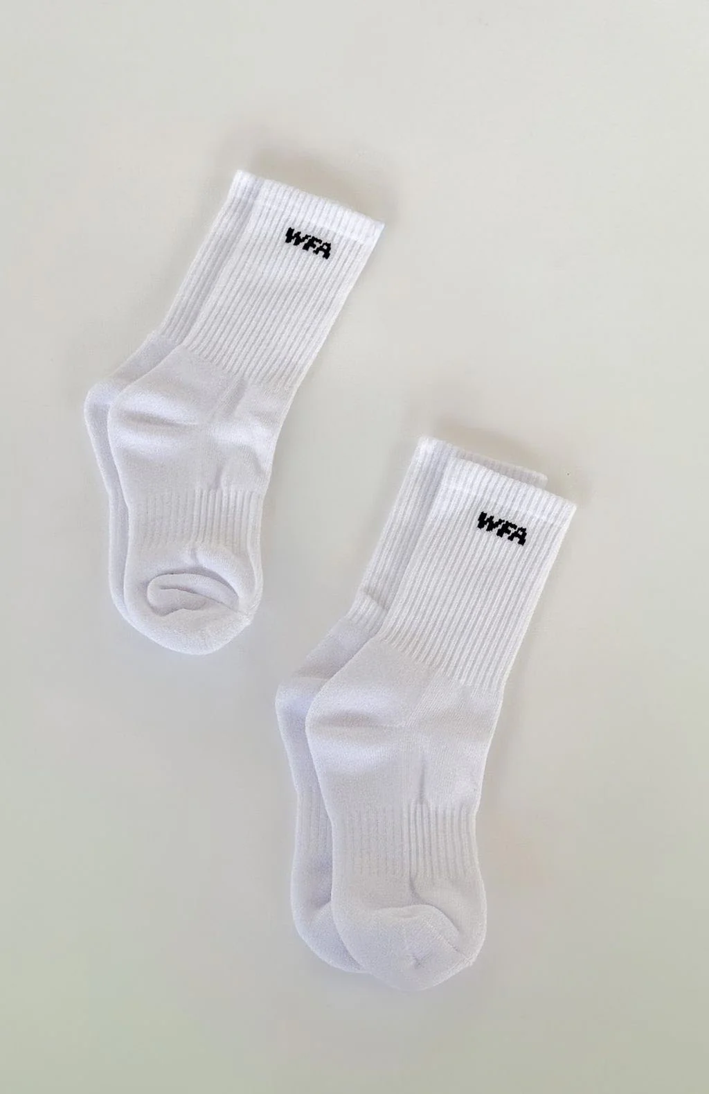 WFA 2 Pack Socks White/Black