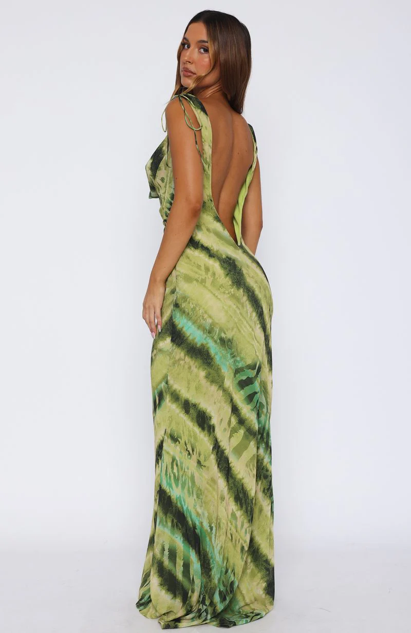 Le Soleil Maxi Dress Savannah Twist
