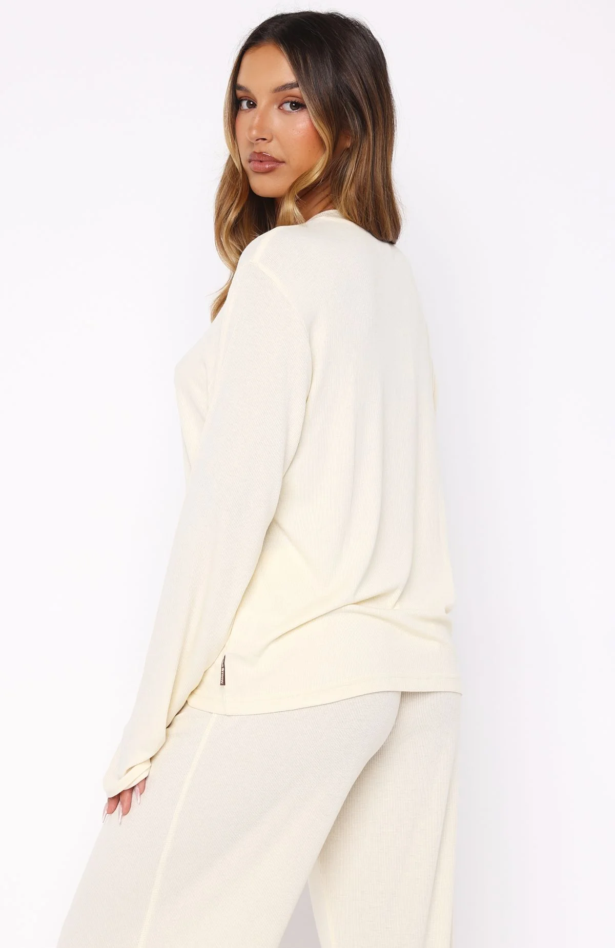 Wish Upon A Star Pyjama Long Sleeve Top Off White
