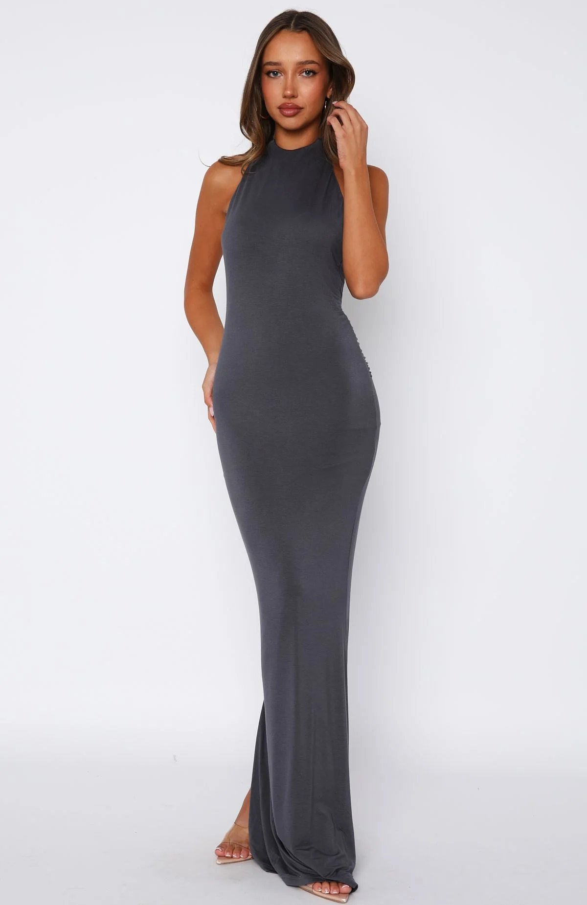 Made For You Maxi Dress Steel