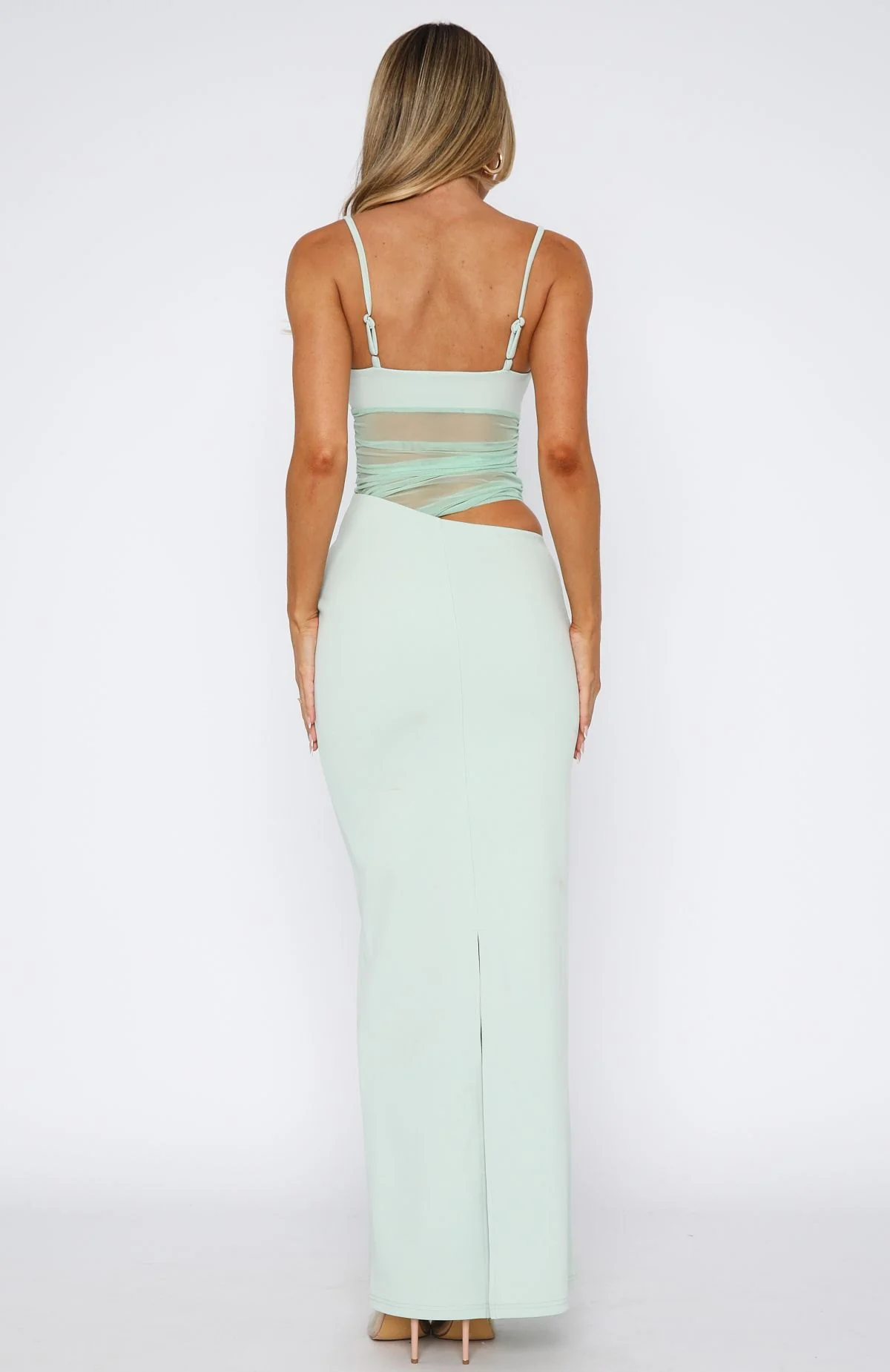 Call Me Up Maxi Dress Mint