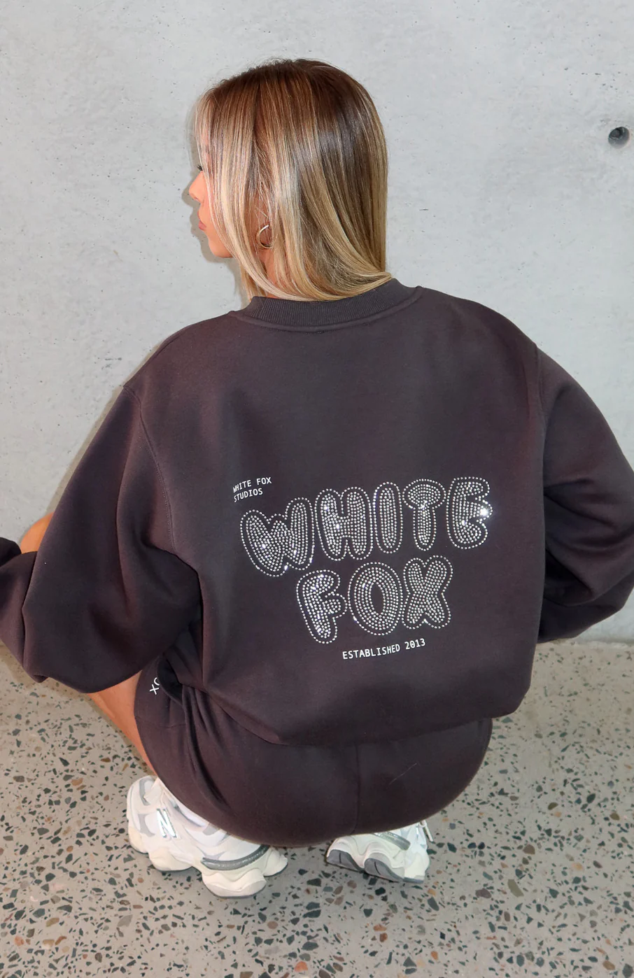 Forever Is Ours Oversized Sweater Charcoal