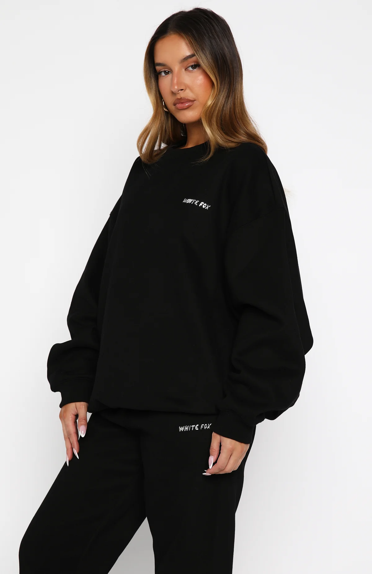 Test Drive Oversized Sweater Black