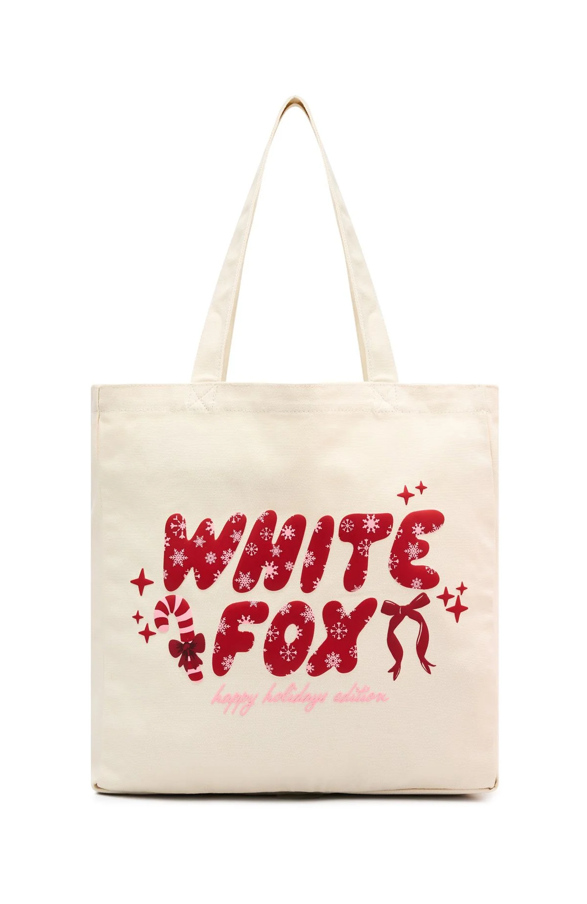 Christmas Feeling Tote Bag Cream