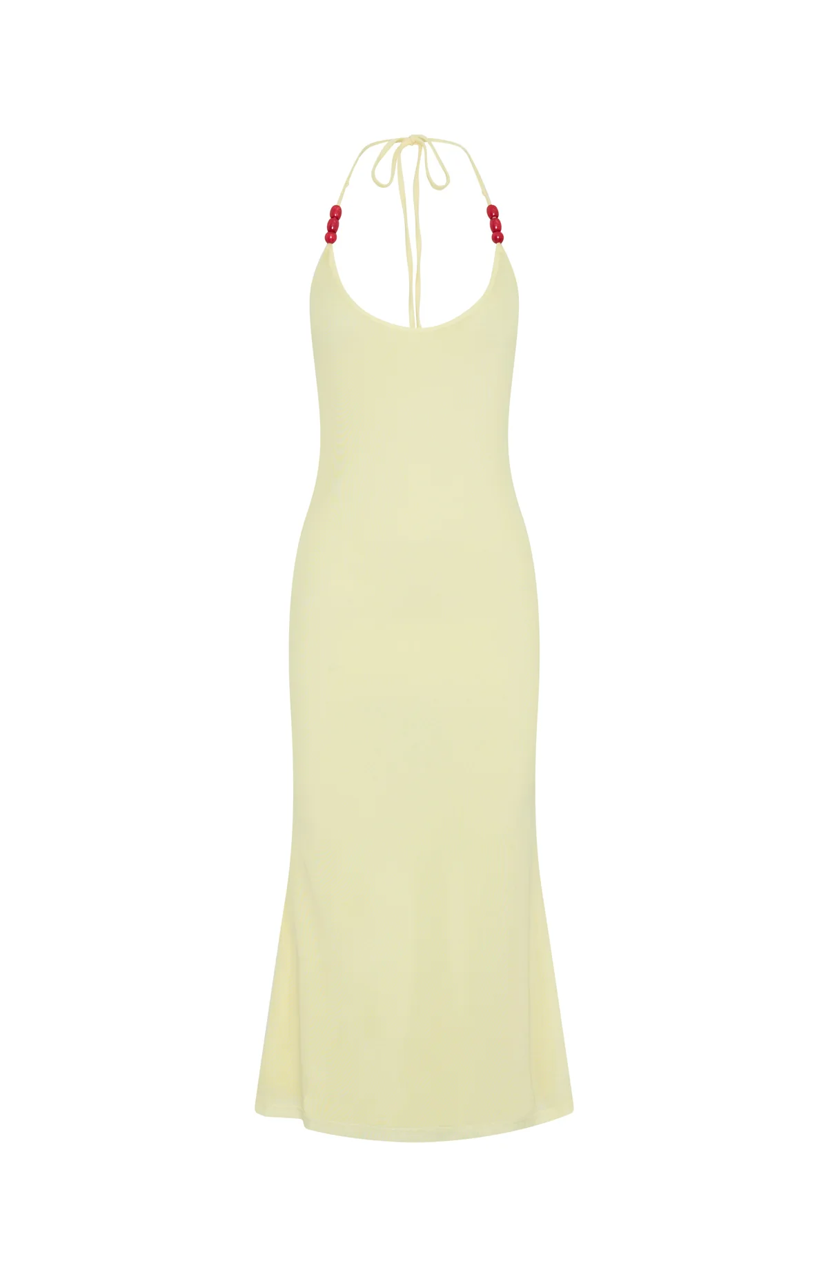 Tropic Like It's Hot Midi Dress Lemon