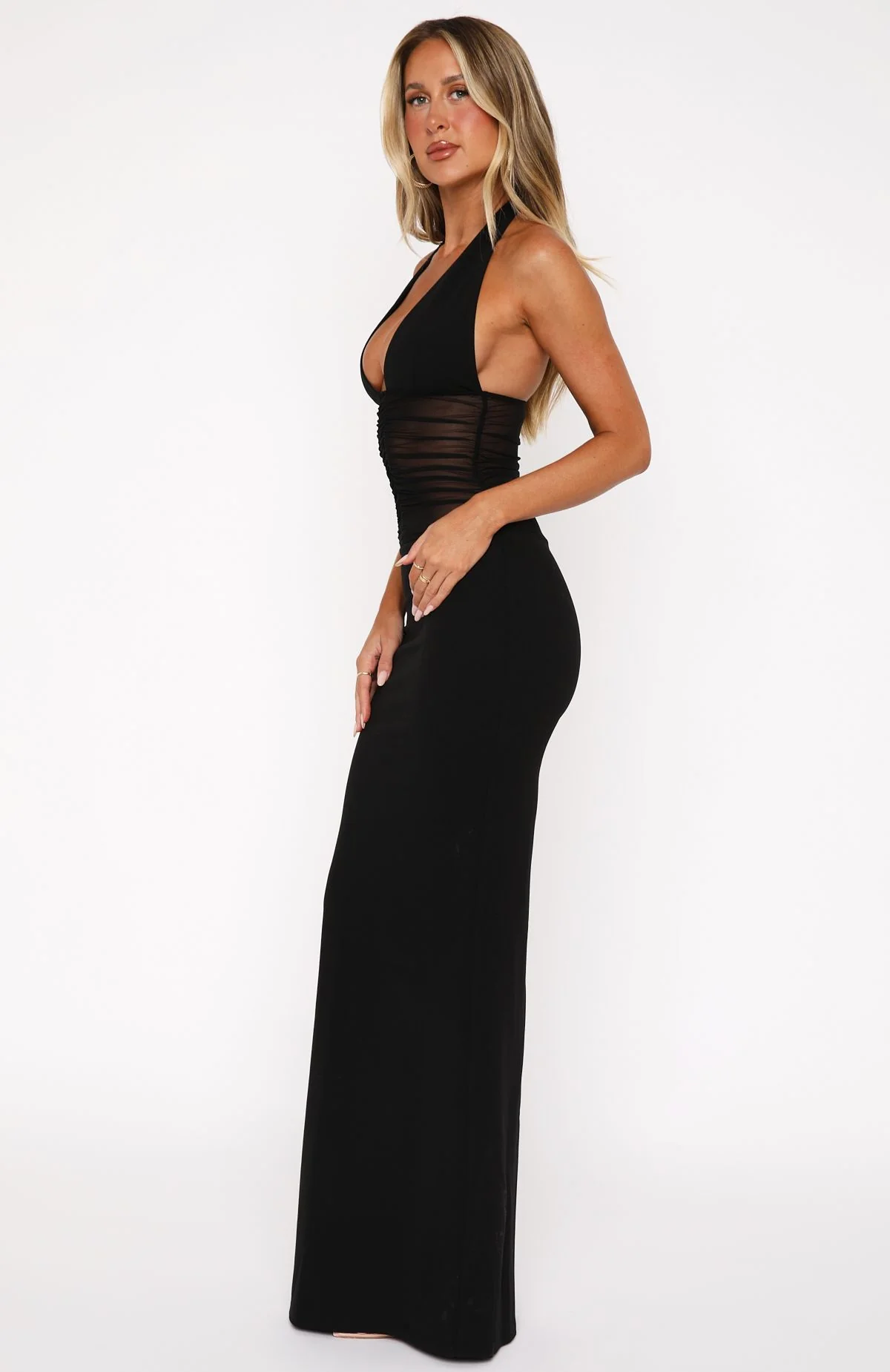 All My Love Maxi Dress Black