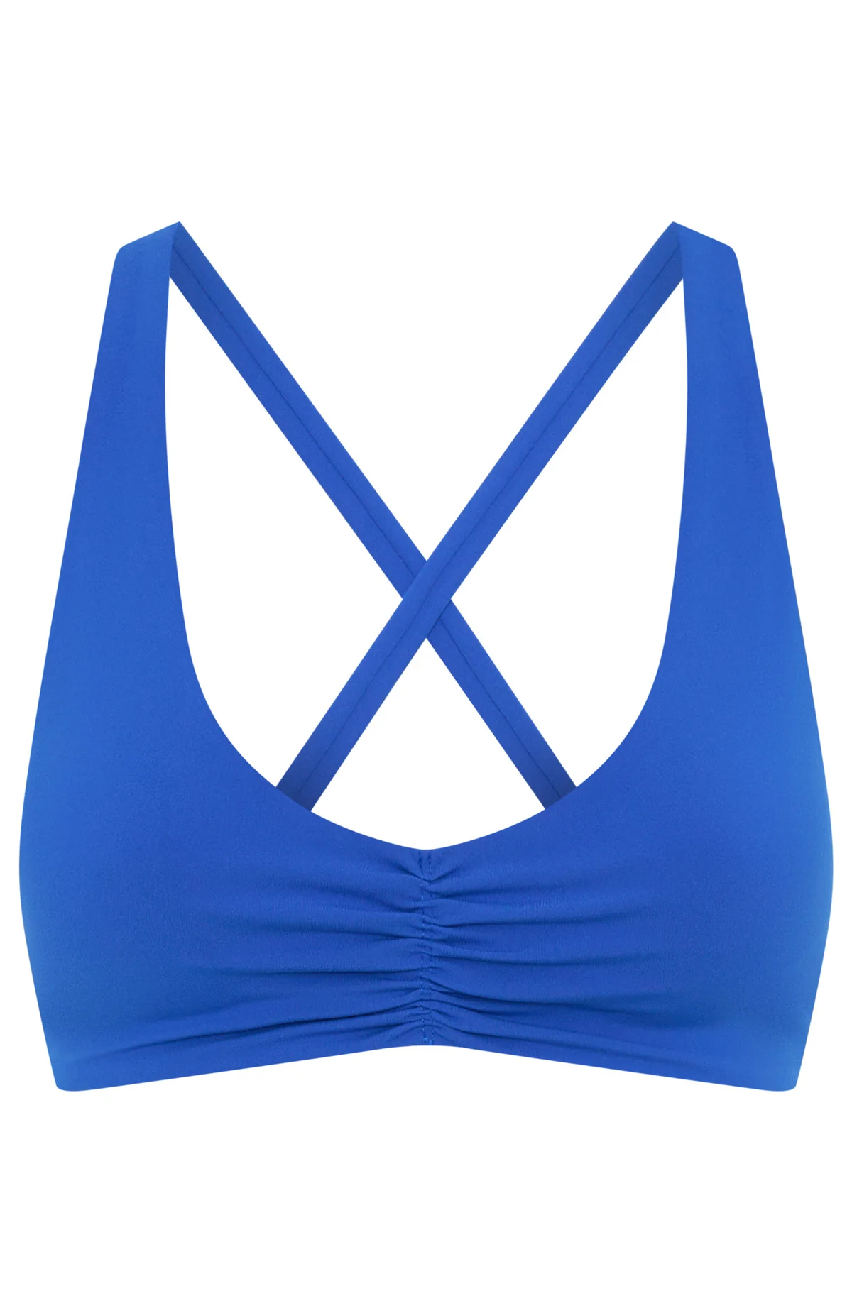 Race Me Sports Bra Electric Blue