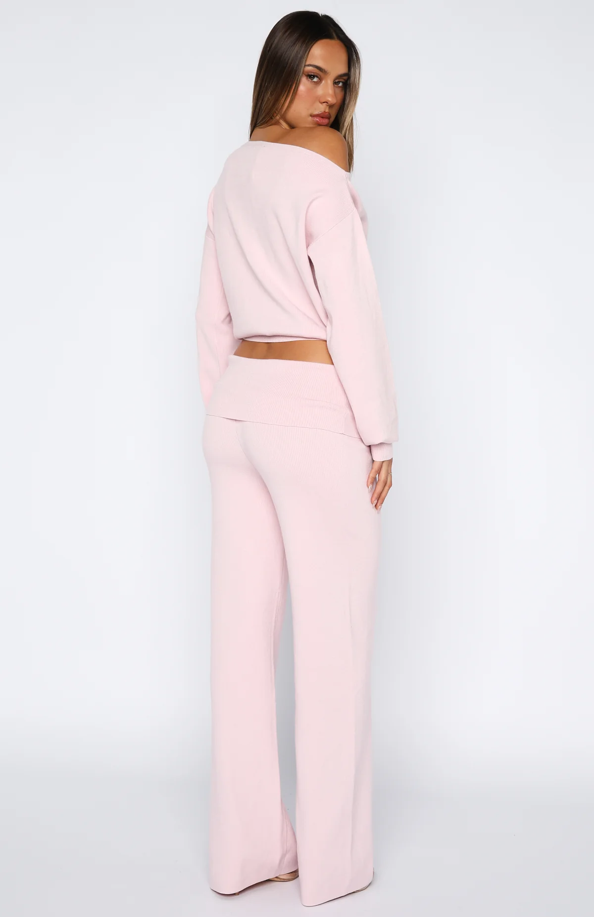 Can't Find The Words Knit Pants Pink