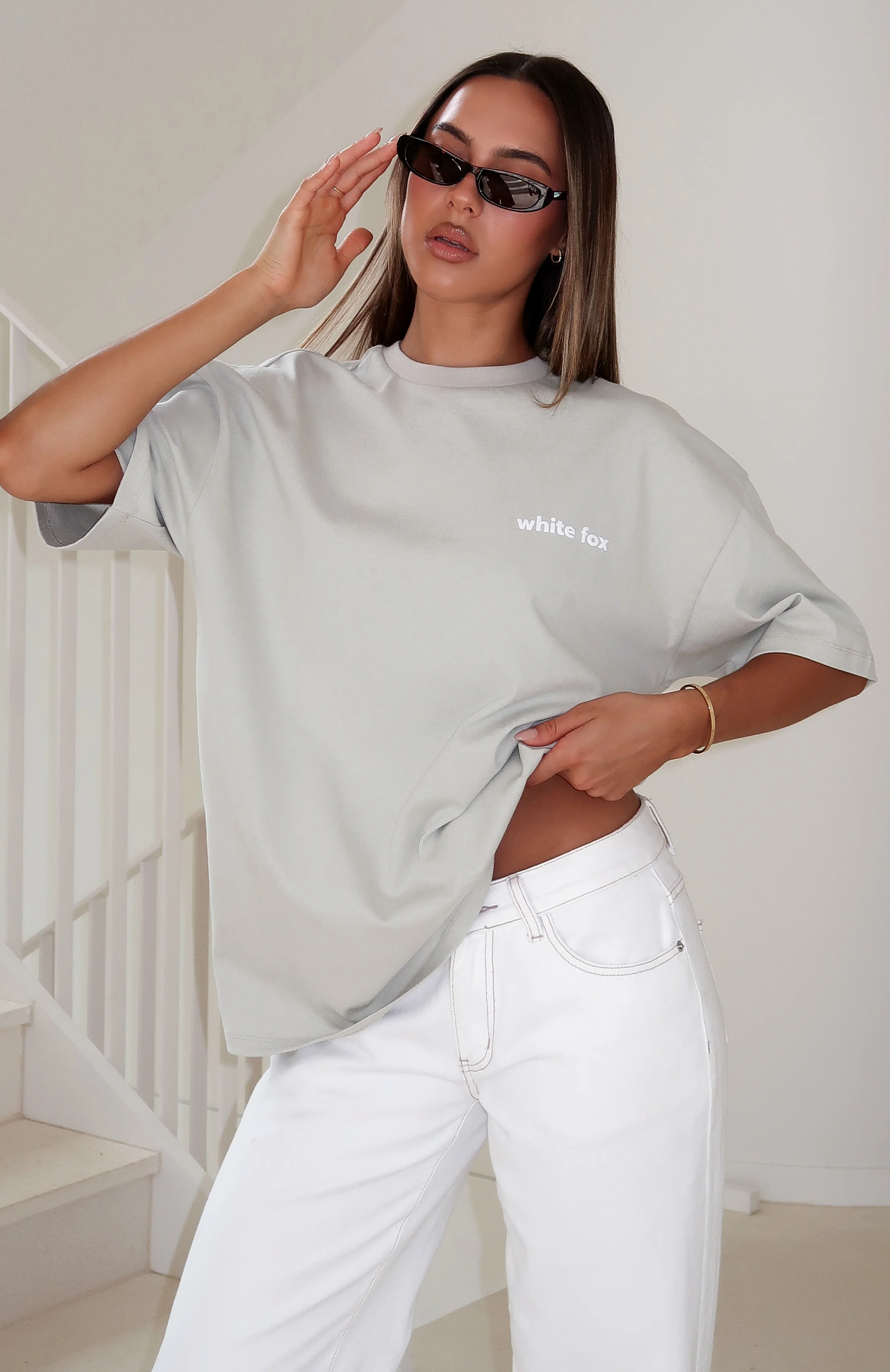 No Mercy Oversized Tee Sage