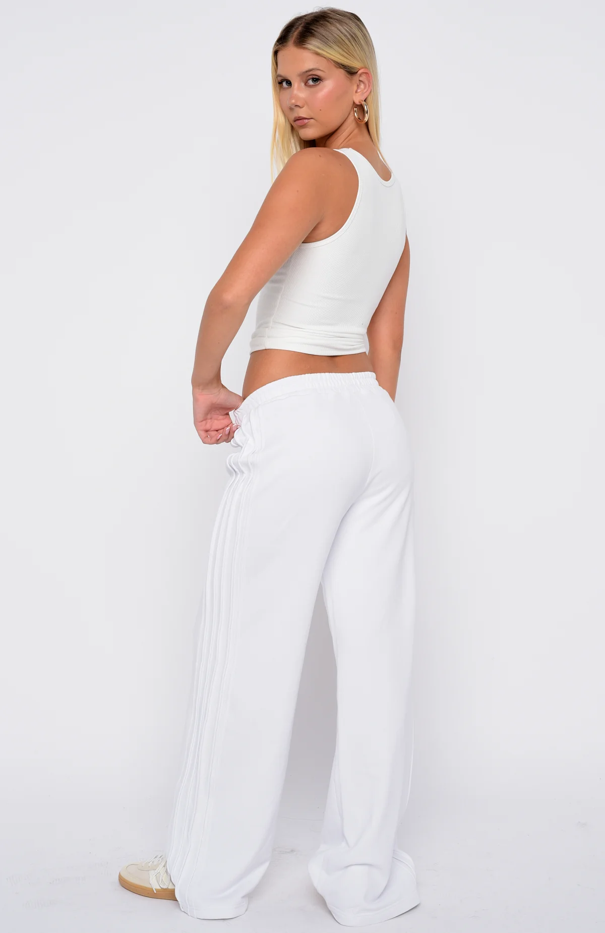 Stuck In The City Track Pants White