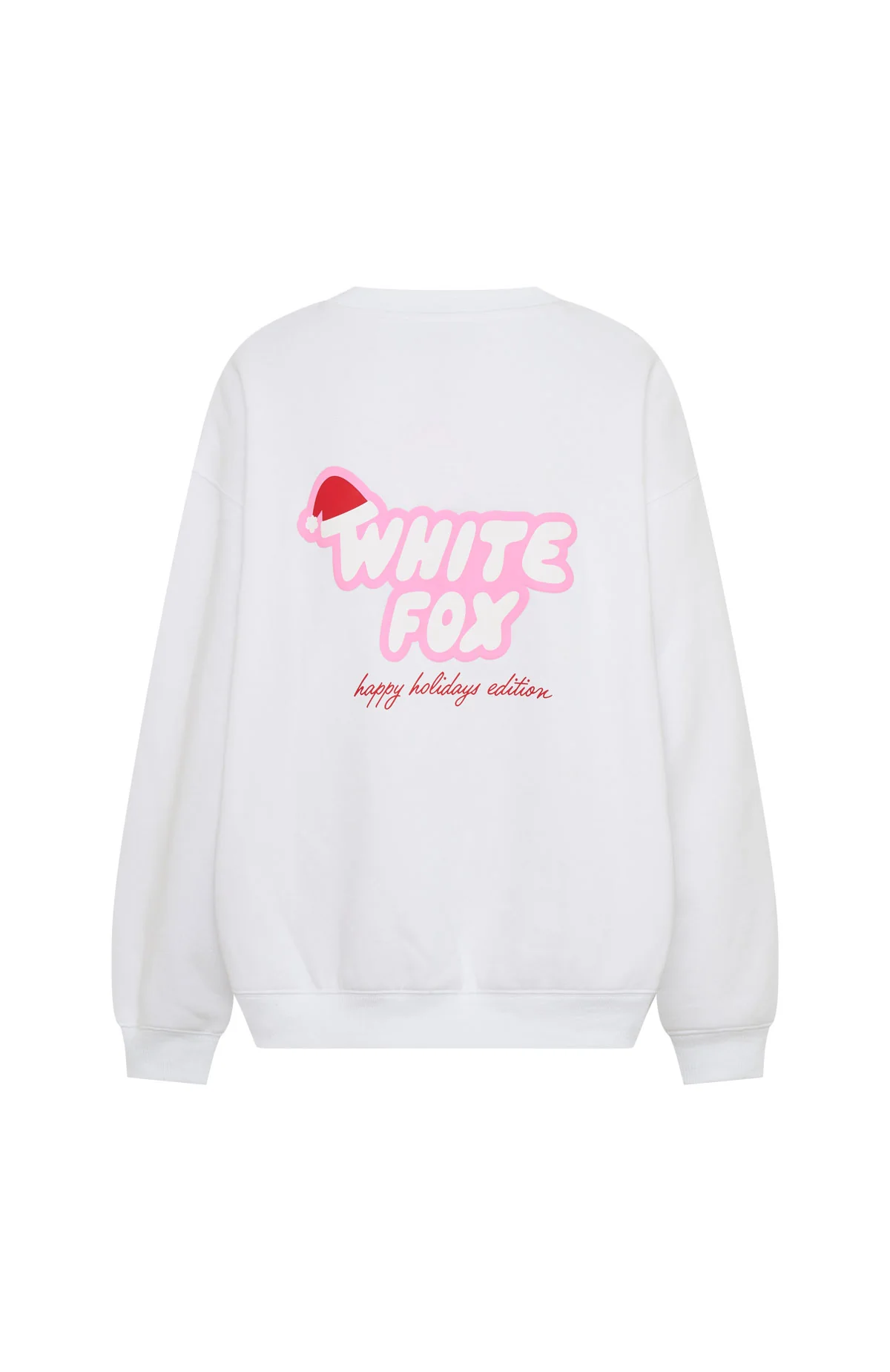 Santa Baby Oversized Sweater White