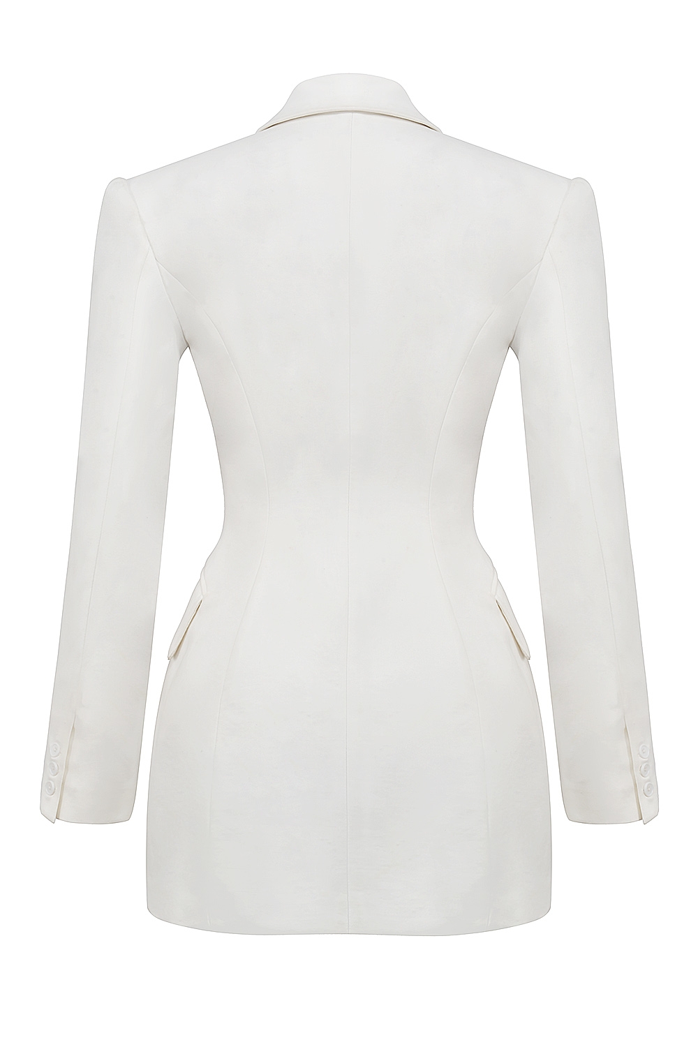 White Blazer Mini Dress