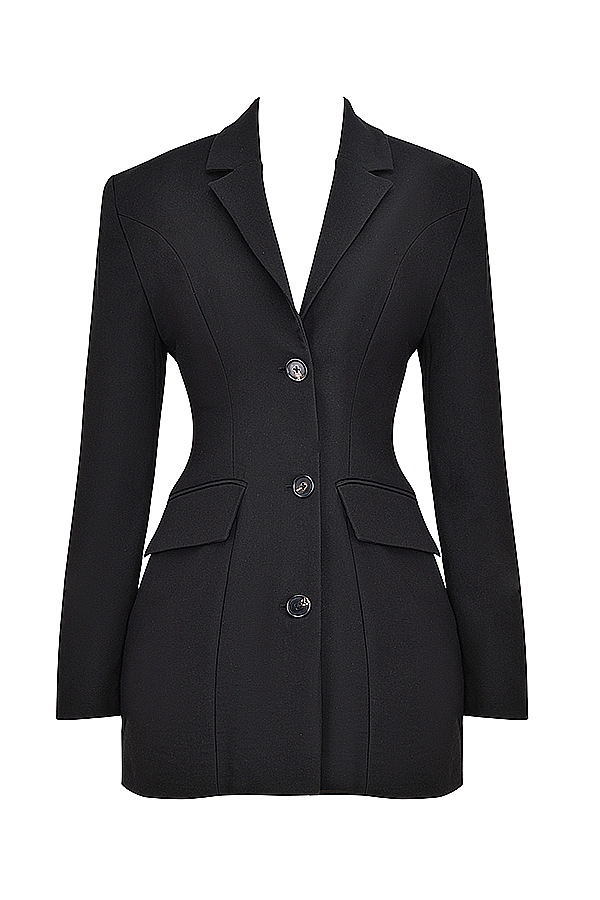 Black Blazer Mini Dress