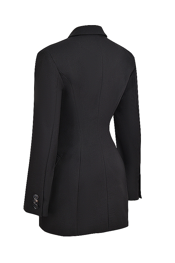 Black Blazer Mini Dress
