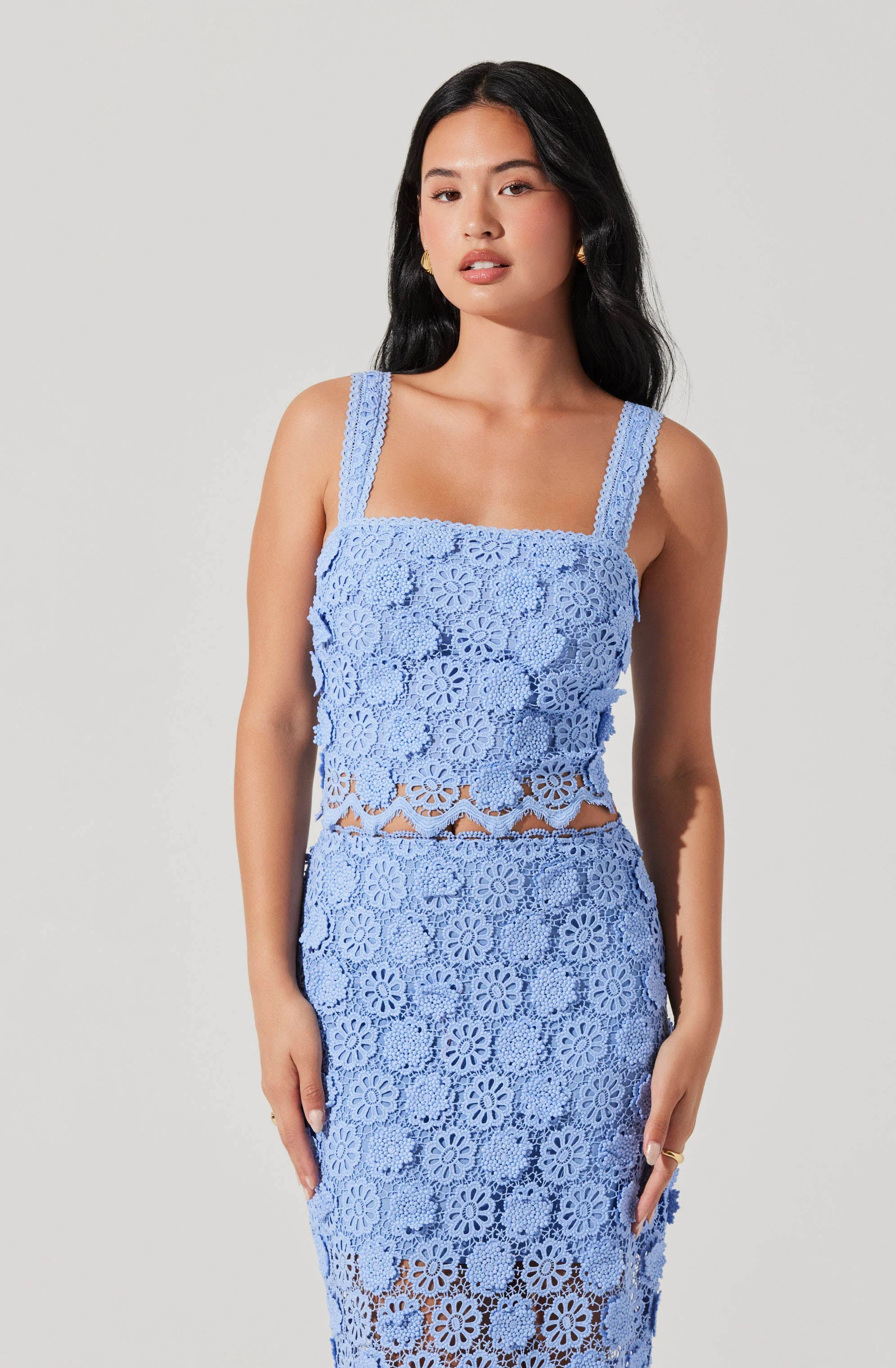 Jonae Crochet Lace Top