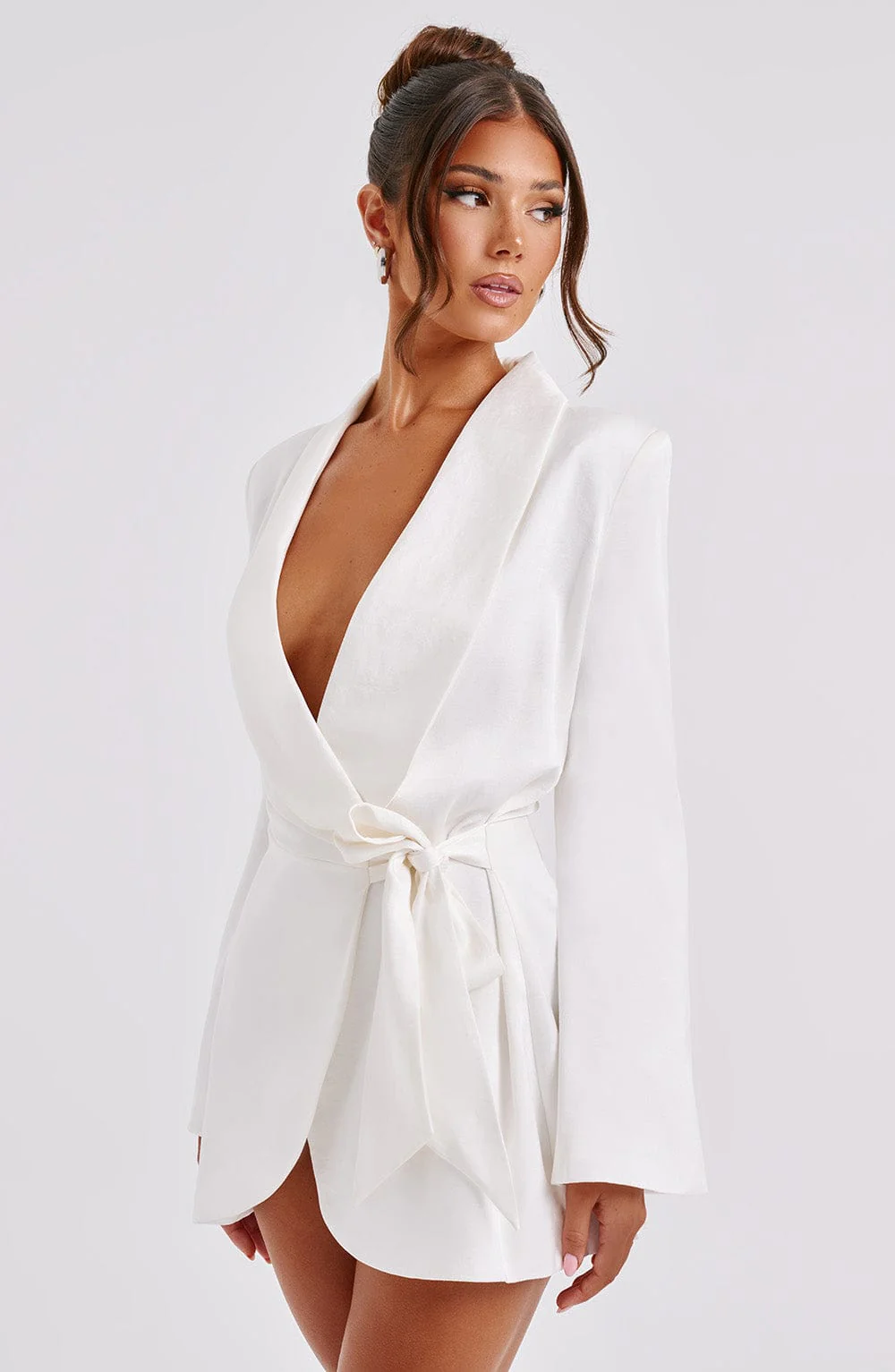 Jalena Mini Dress - Ivory