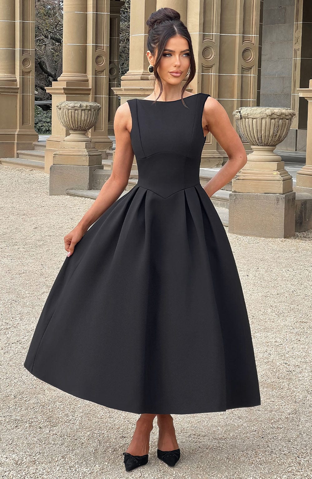 YGroup_clarabella-midi-dress