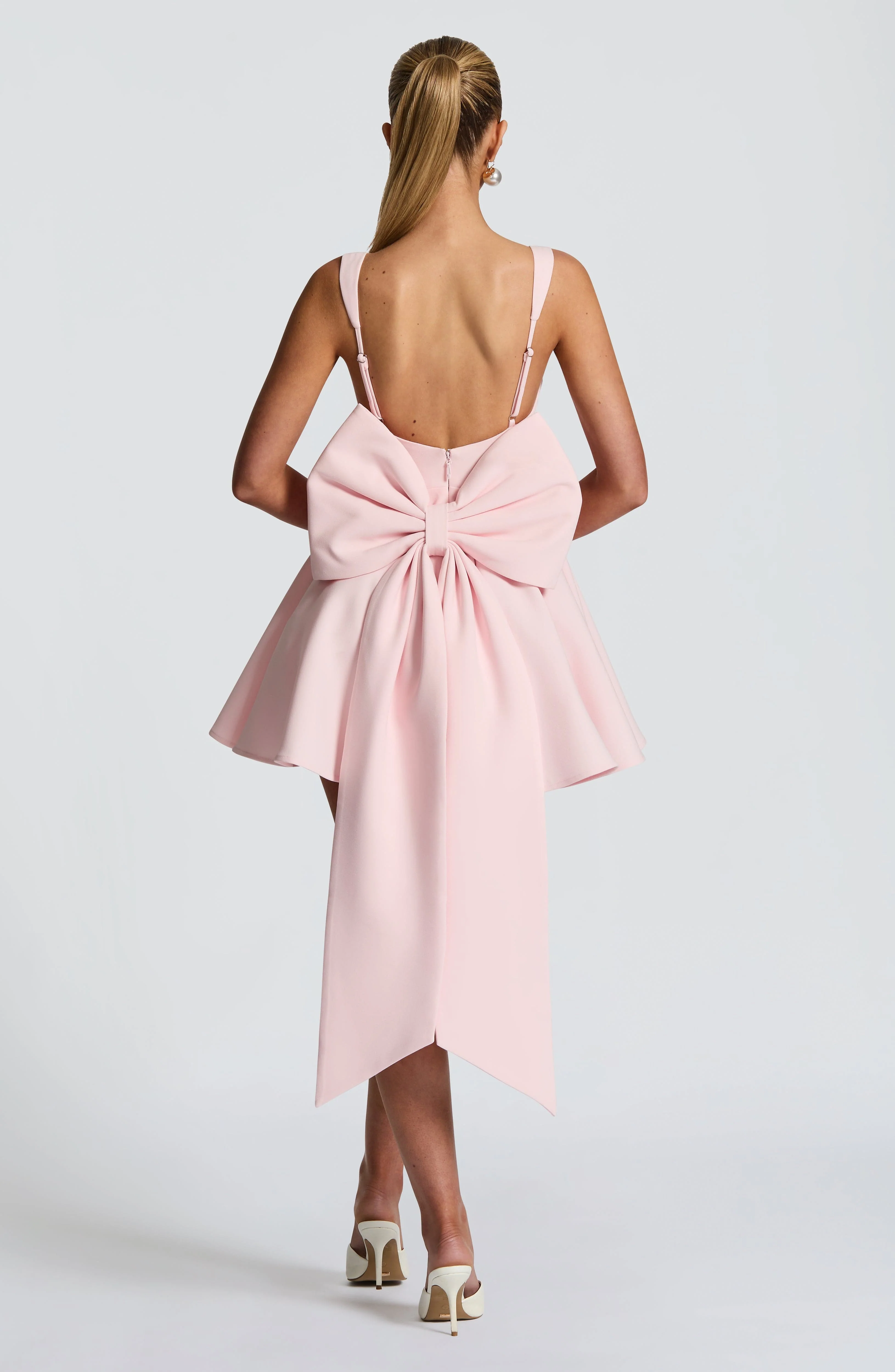 Rue Mini Dress - Blush
