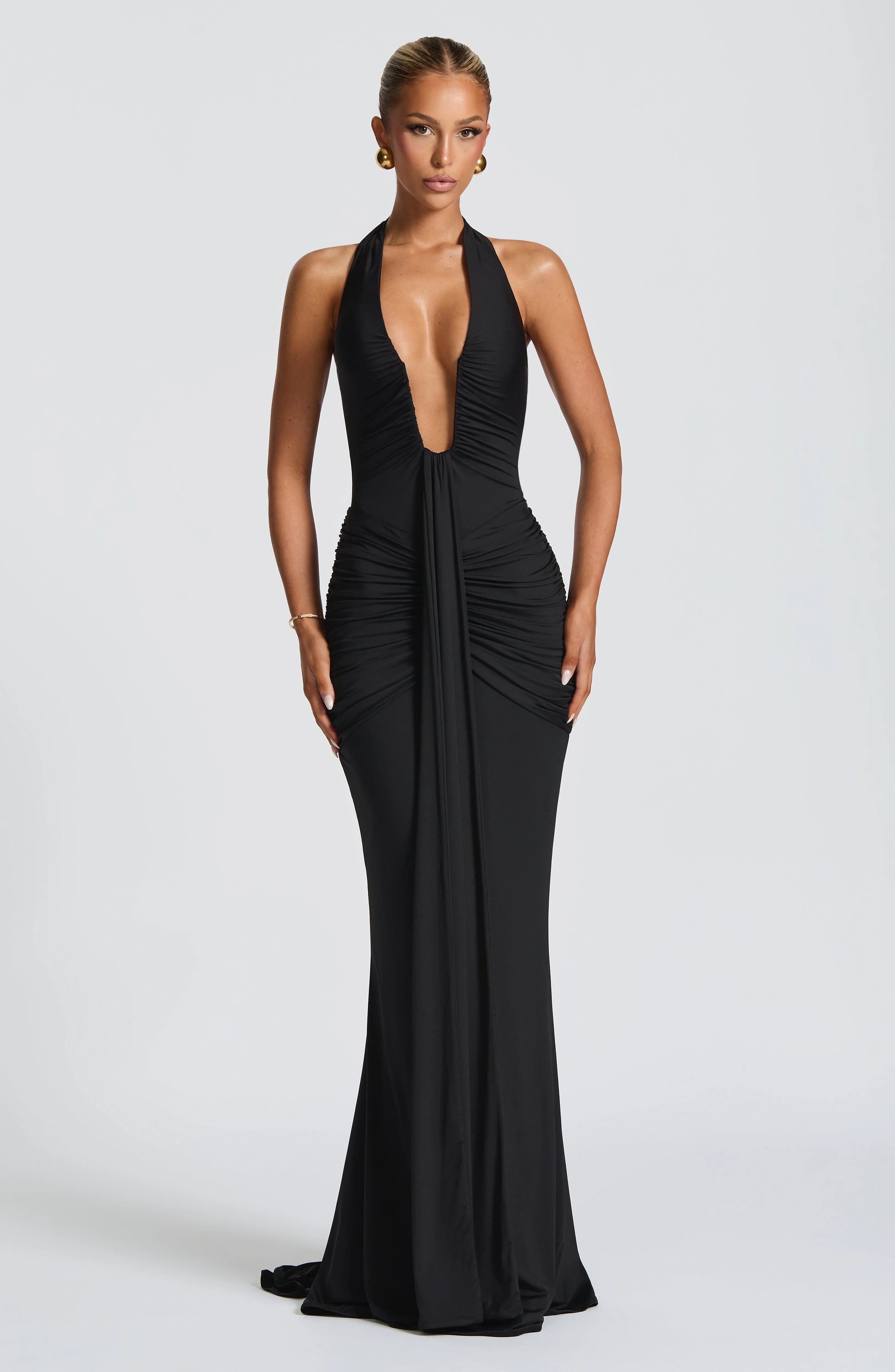 Rosetta Maxi Dress - Black