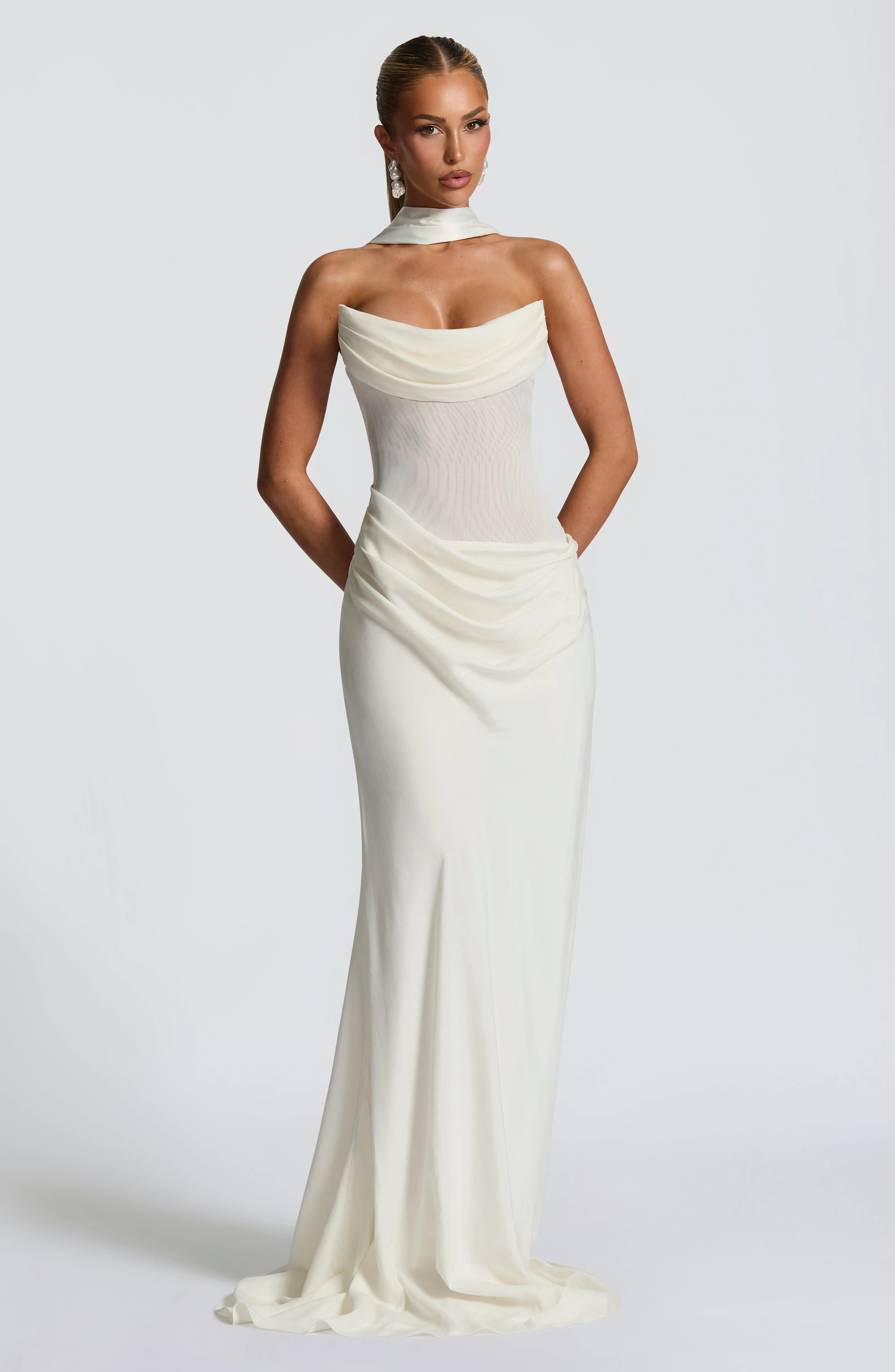 Liora Maxi Dress - Ivory