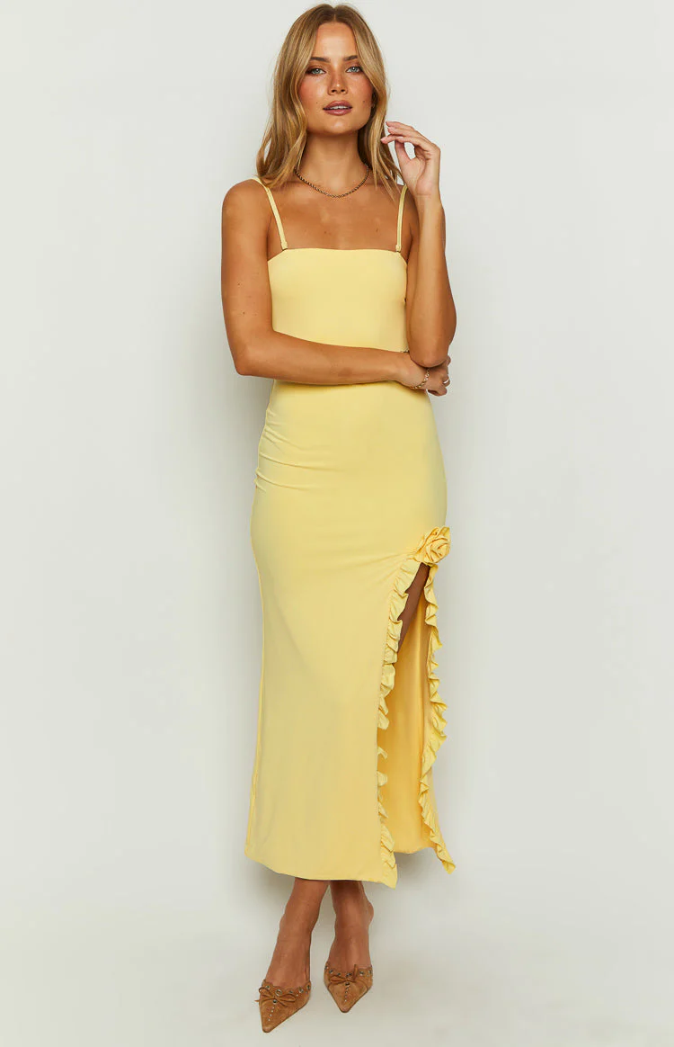 Orlando Yellow Maxi Dress