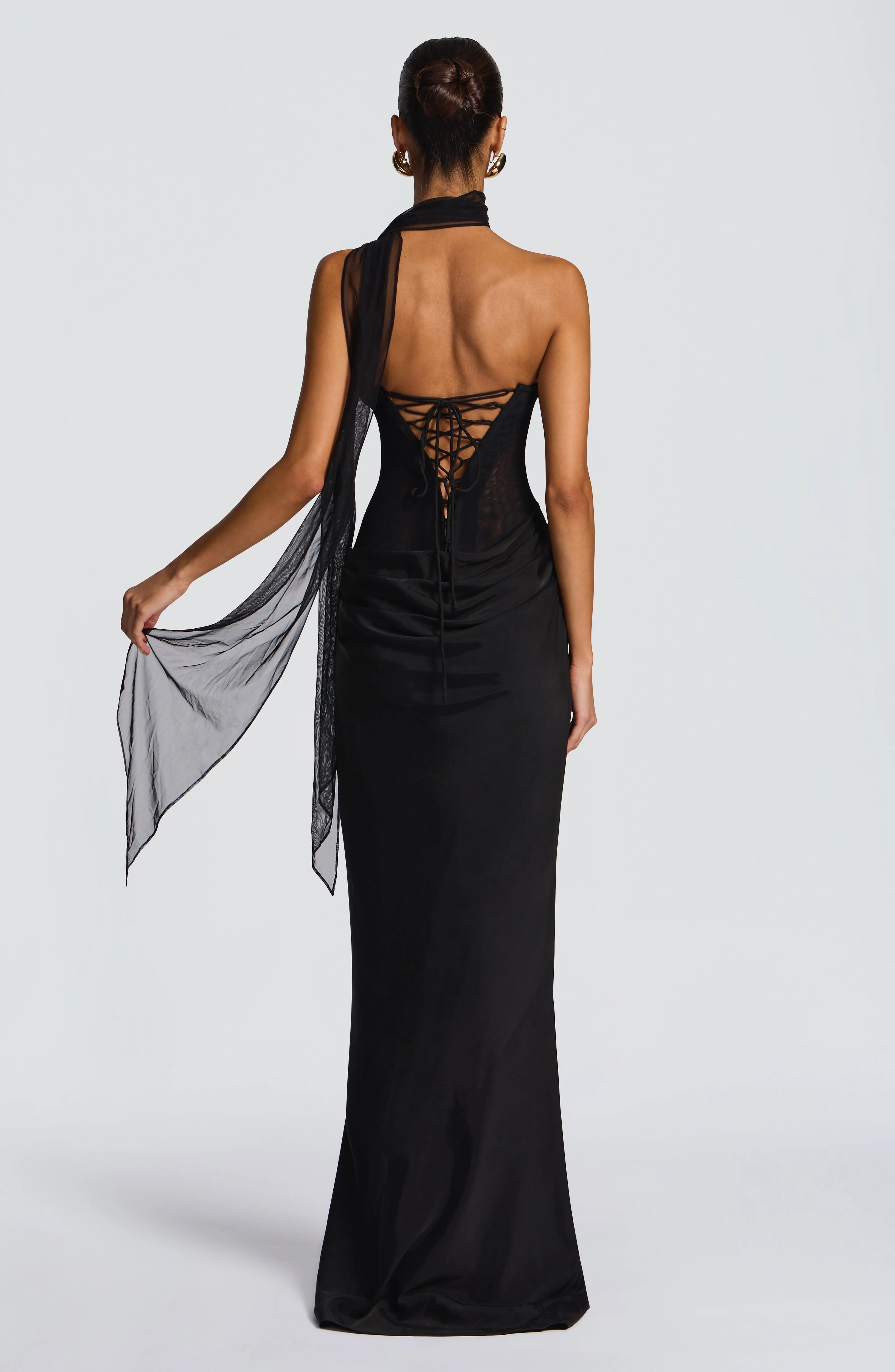 Liora Maxi Dress - Black
