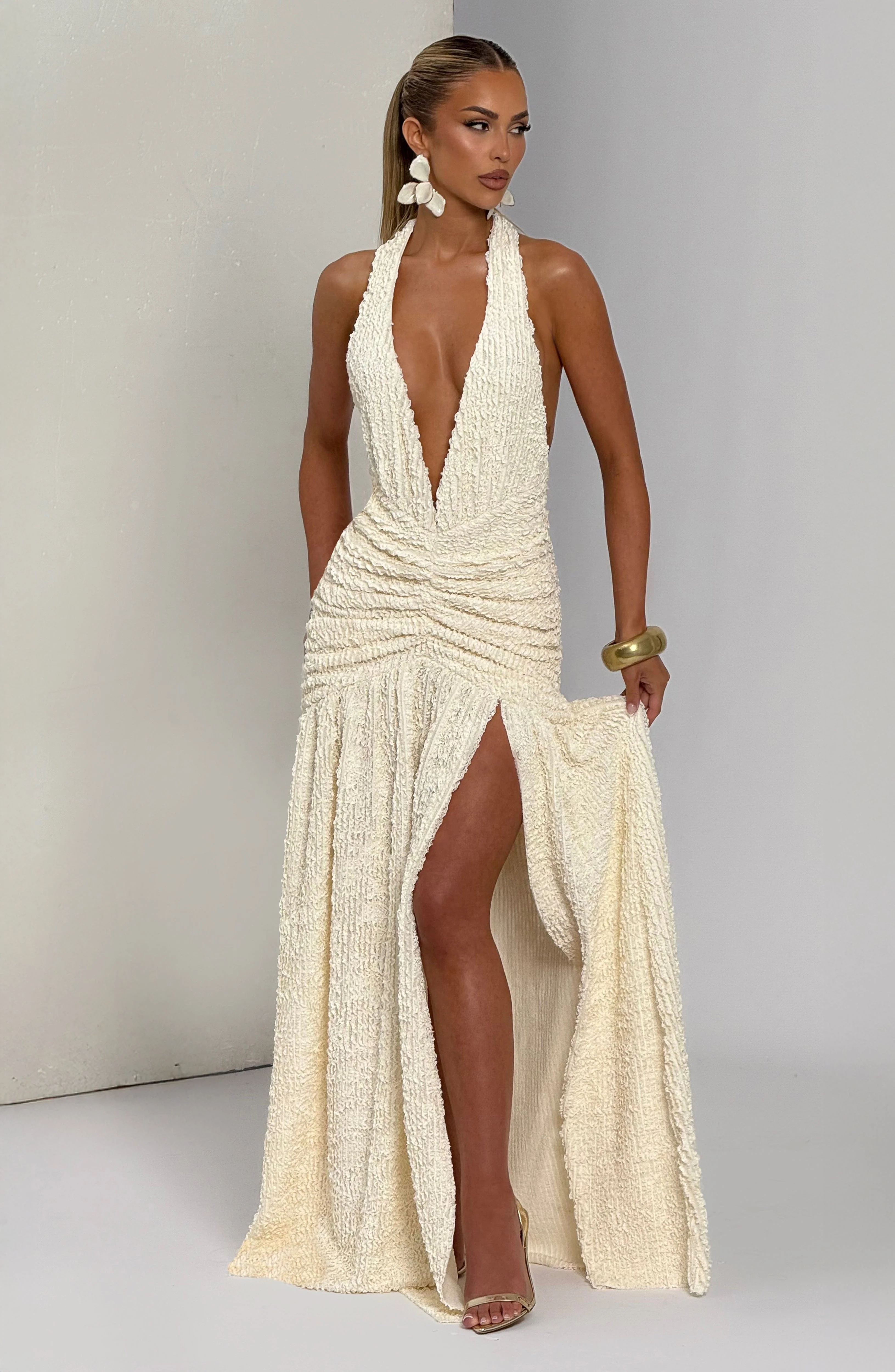 Minerva Maxi Dress - Ivory