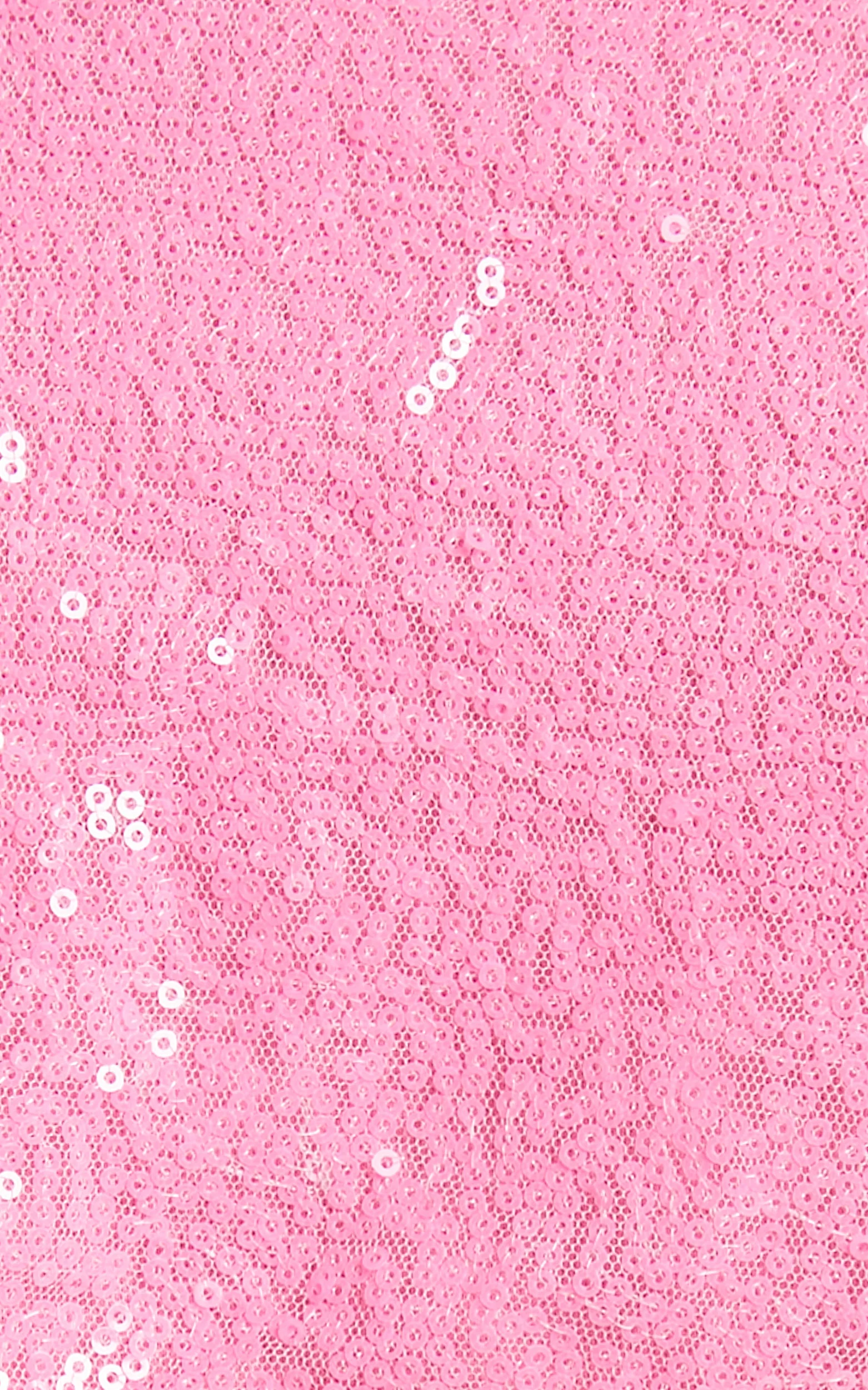 Elswyth Top - Strappy Sequin Crop Cami Top in Pink