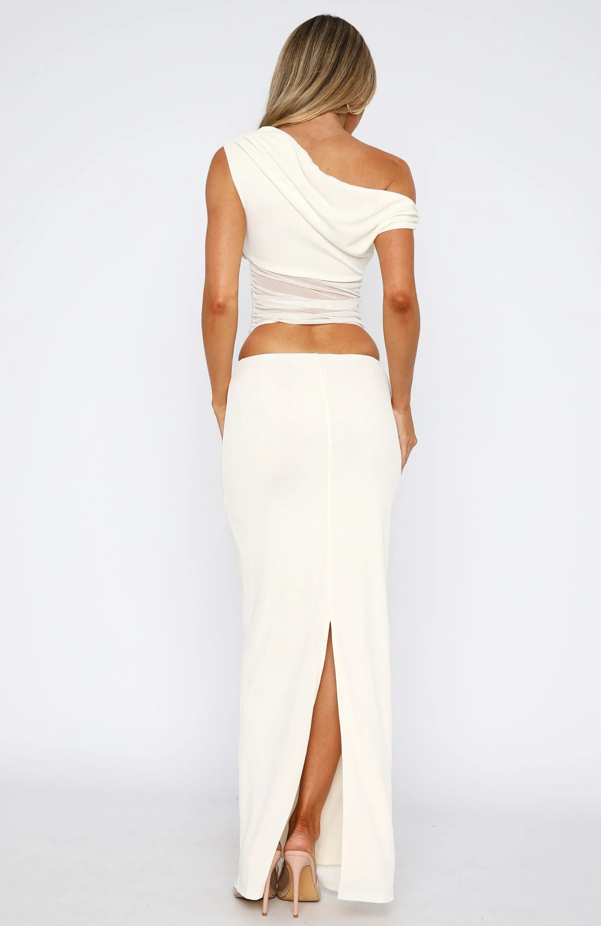 Girls Night Maxi Dress White