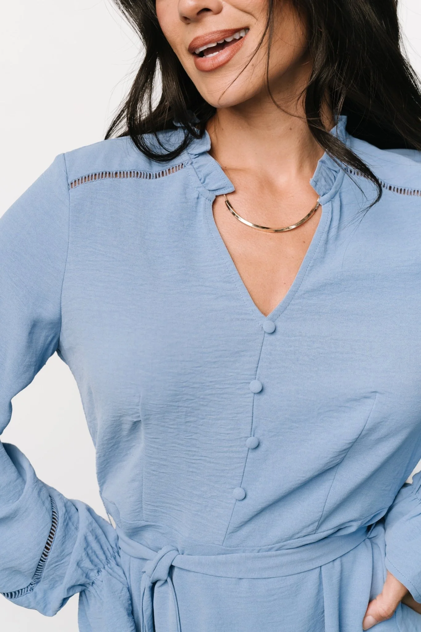 Lillia Short Dress | Blue