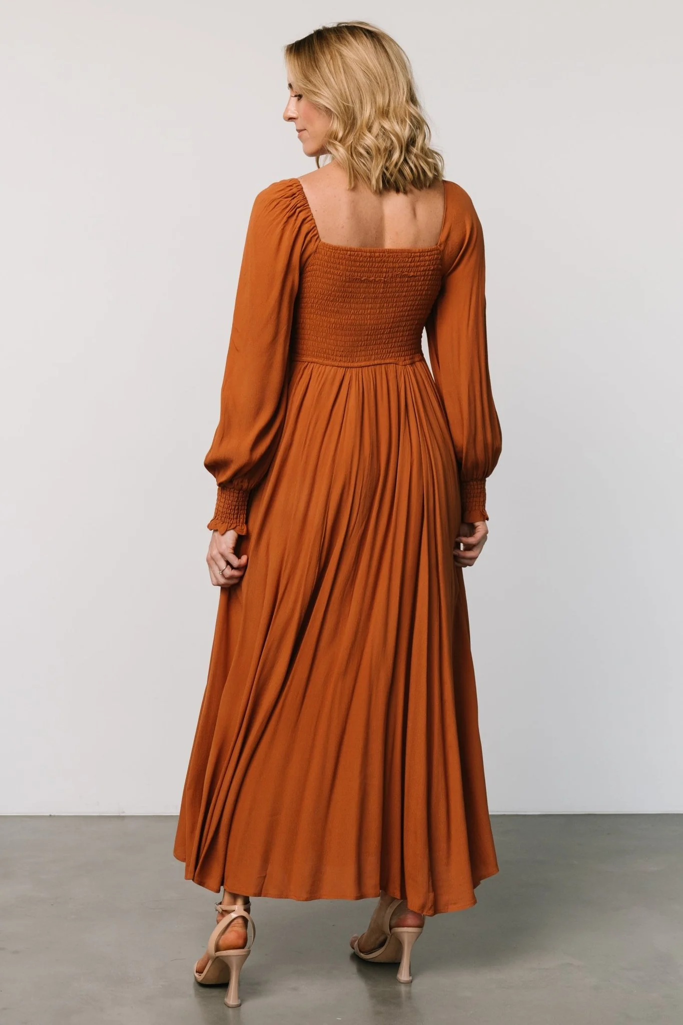 Maddalena Maxi Dress | Camel