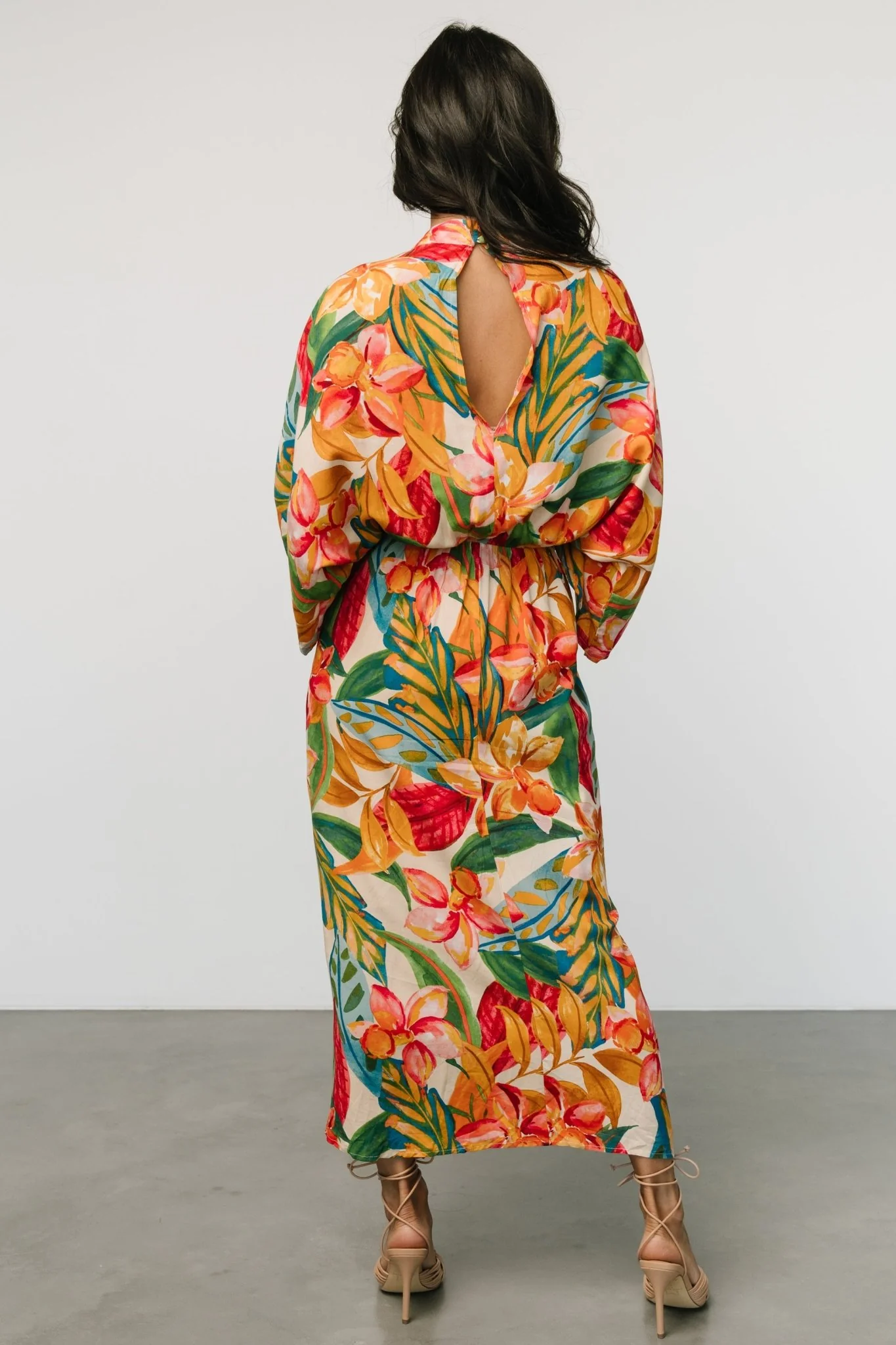 Oliana Kimono Dress | Summer Floral