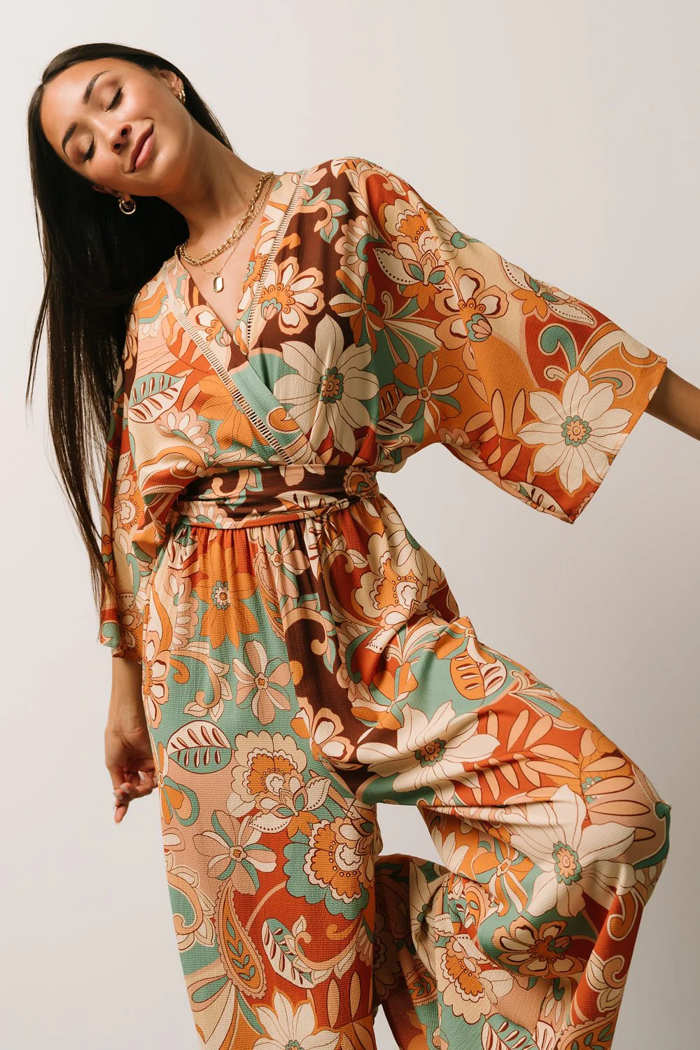 Rhapsody Jumpsuit | Multi Print