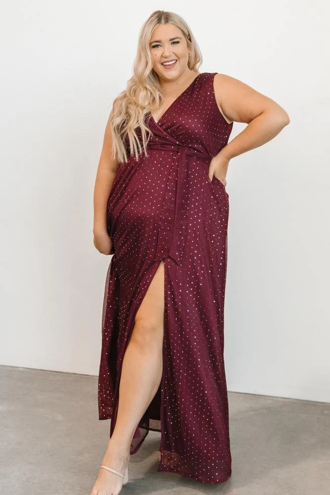 Helen Tank Sparkle Gown | Mulberry