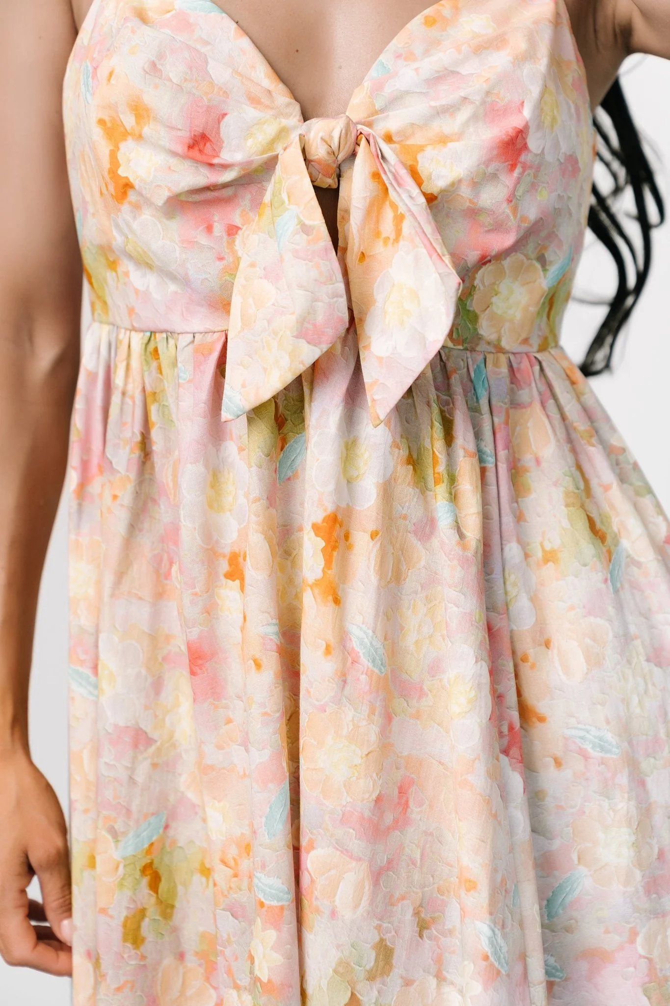 Camellia Mini Dress | Pastel Multi