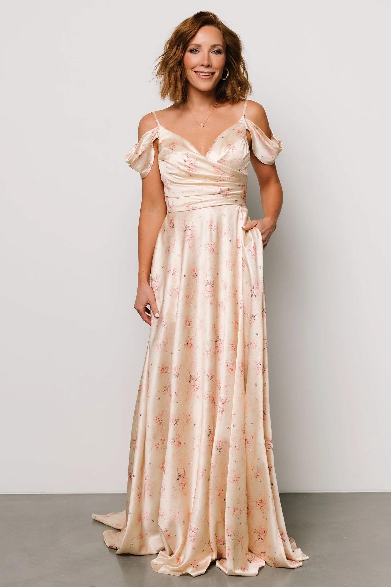 Clairemont Gown | Pale Gold