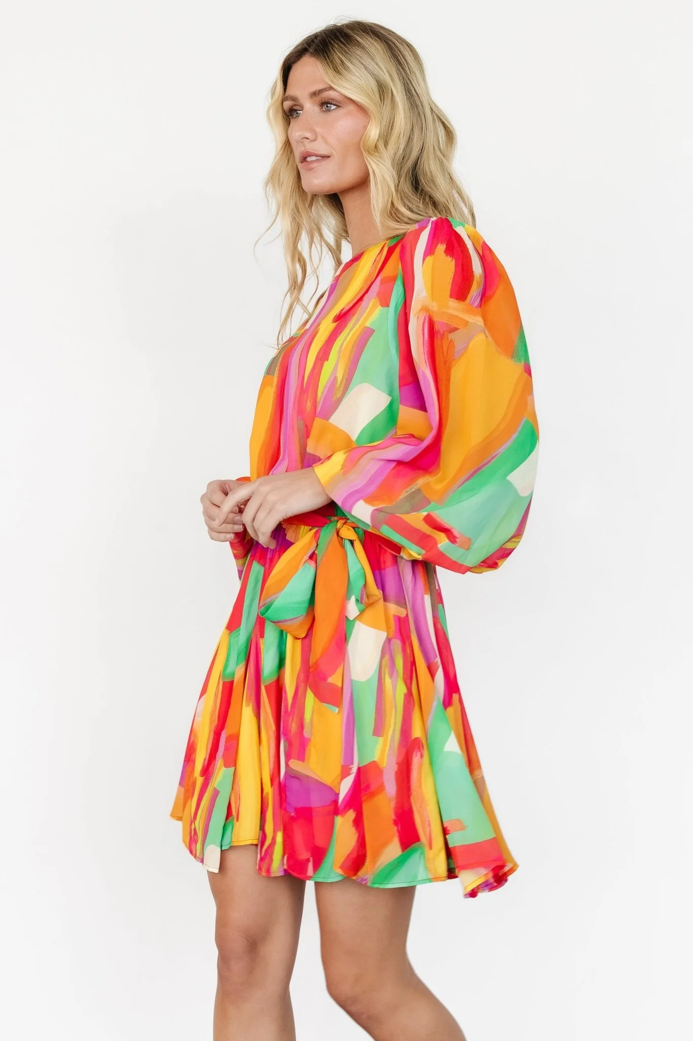 Tavana Short Dress | Multi Print