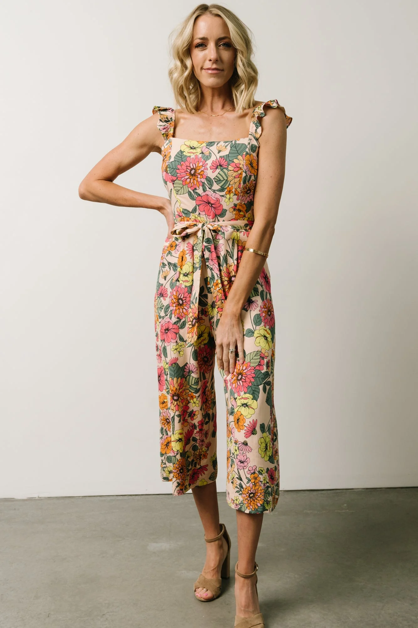 Gemma Jumpsuit | Multi Floral
