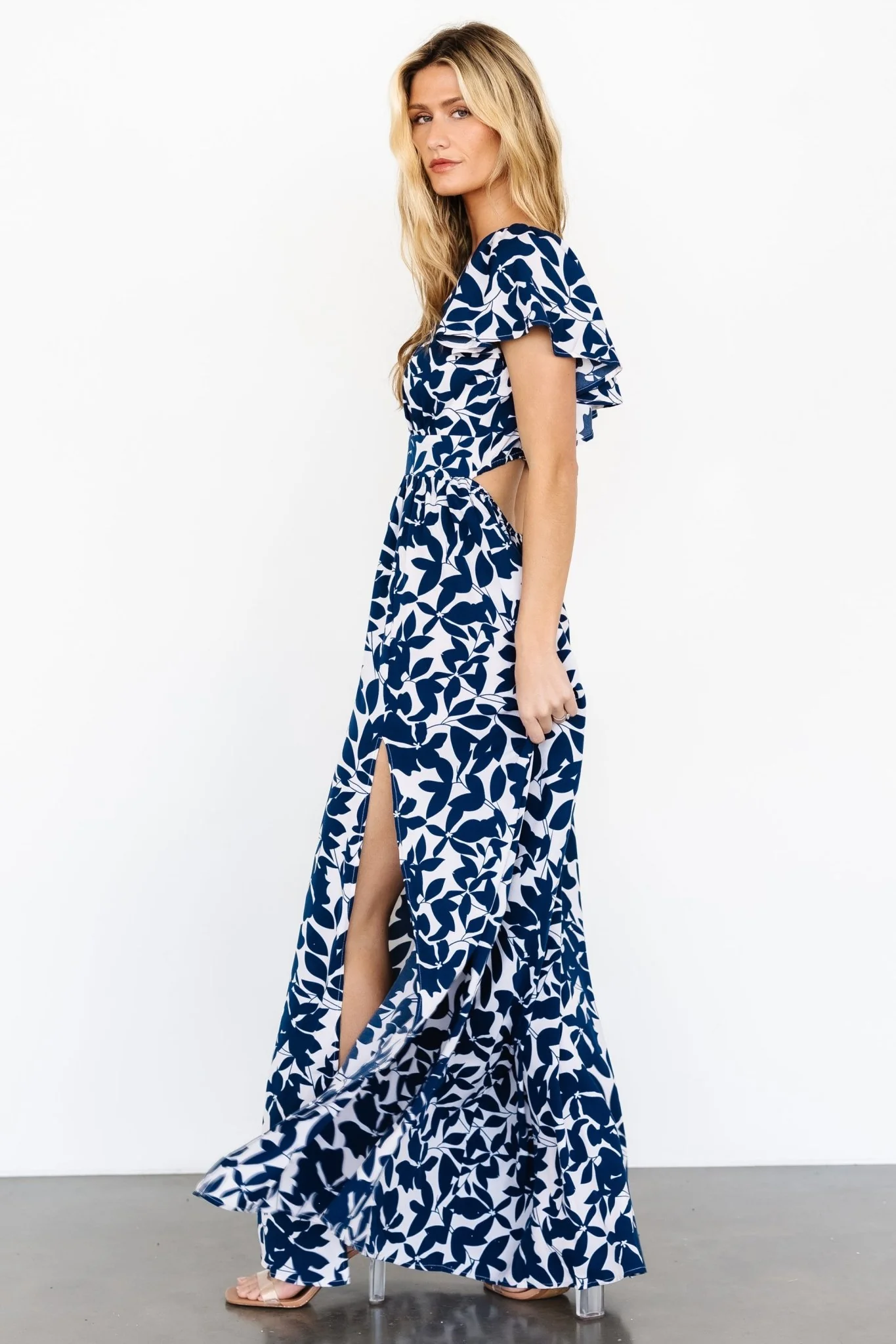 Adira Maxi Dress | Navy Floral