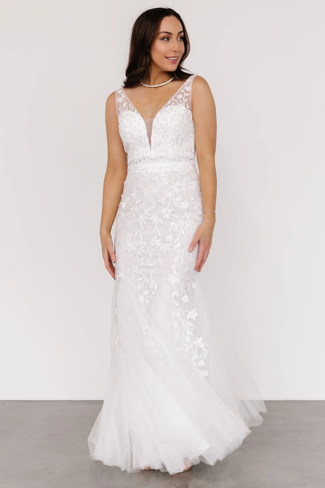 Fleurette Bridal Gown | White