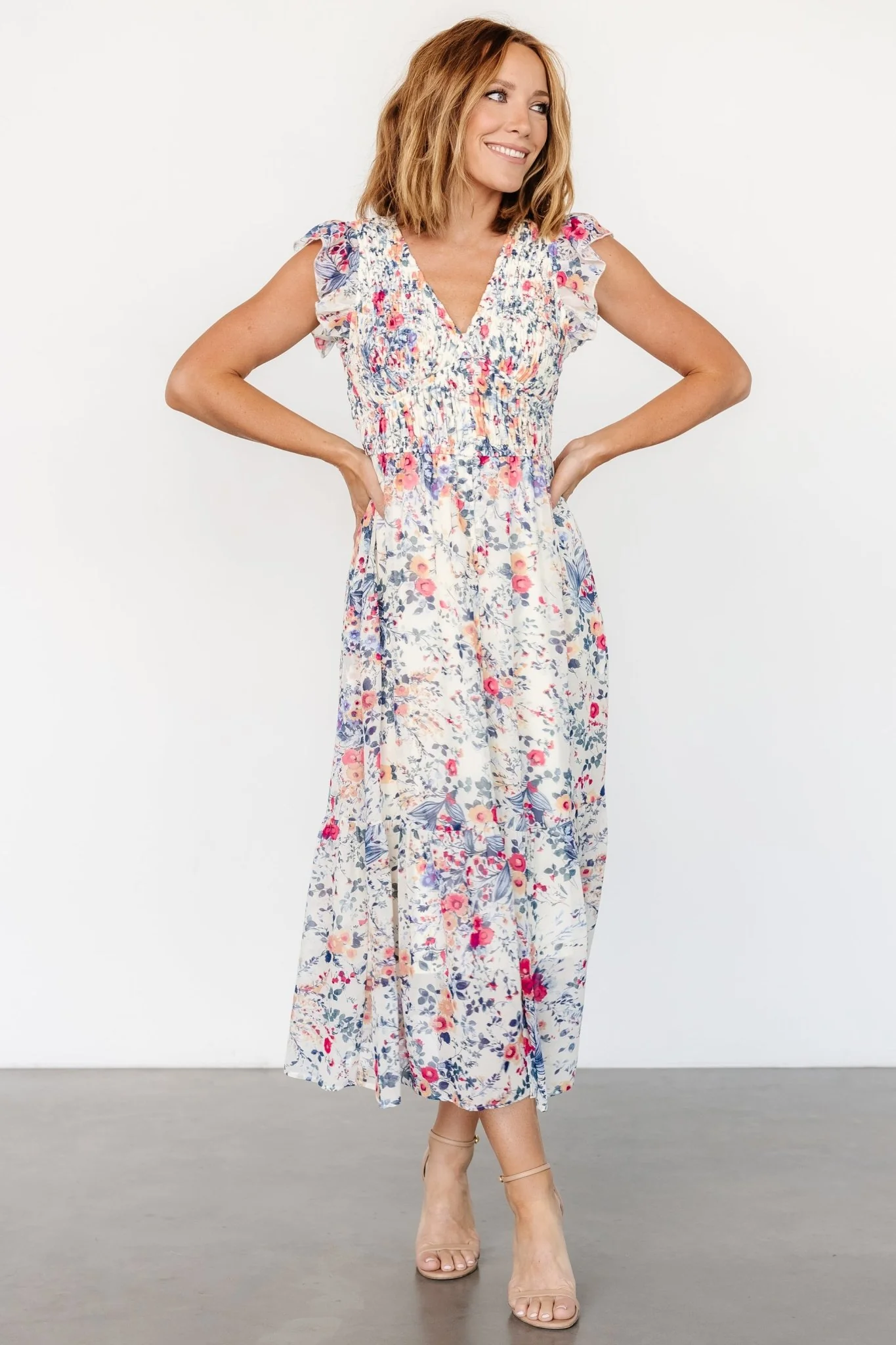 Florencia Dress | Sapphire Blue