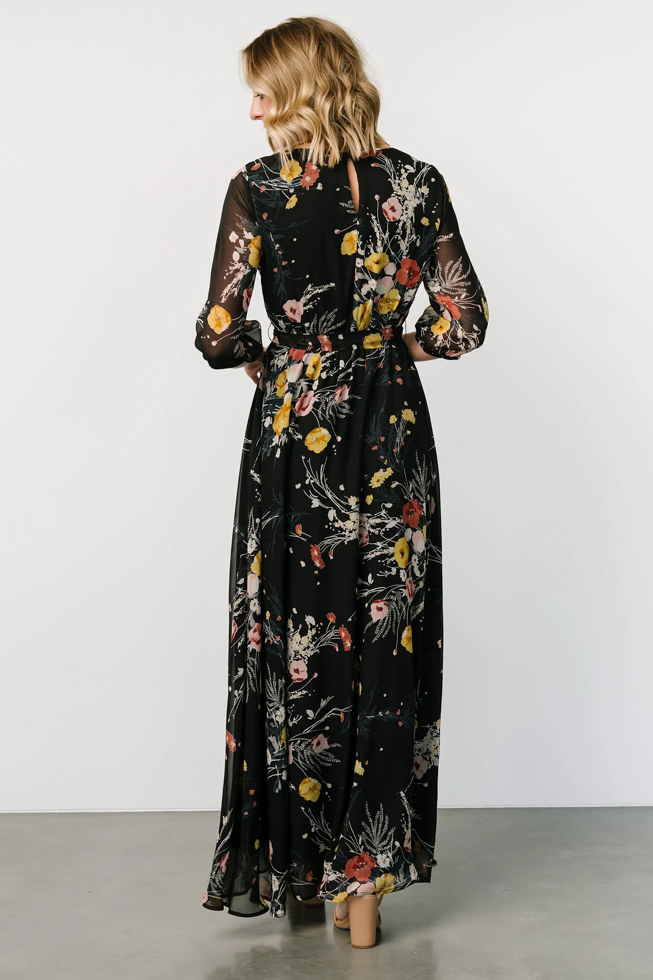 Rebecca Maxi Dress | Botanical Floral
