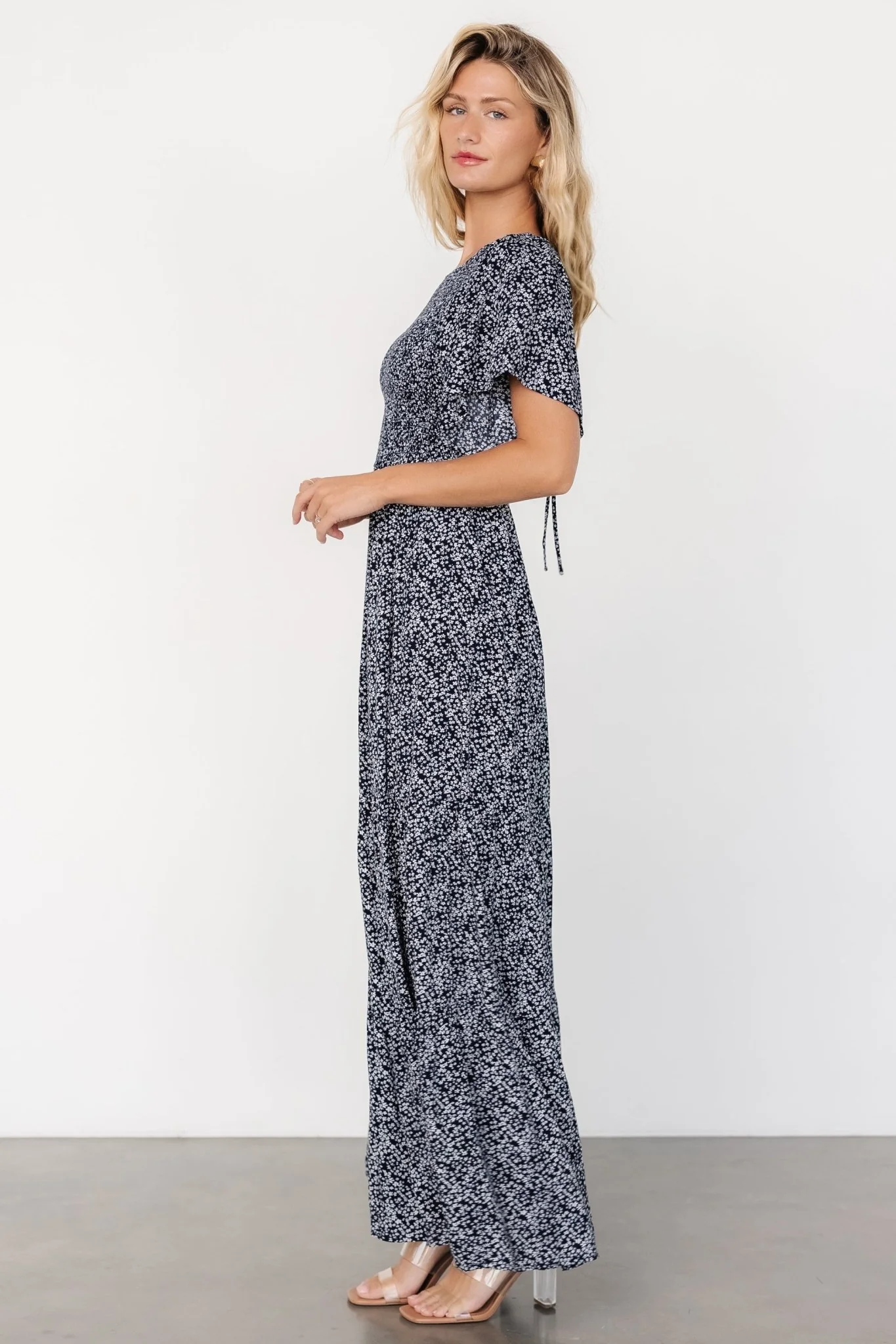 Eliza Maxi Dress | Midnight Print