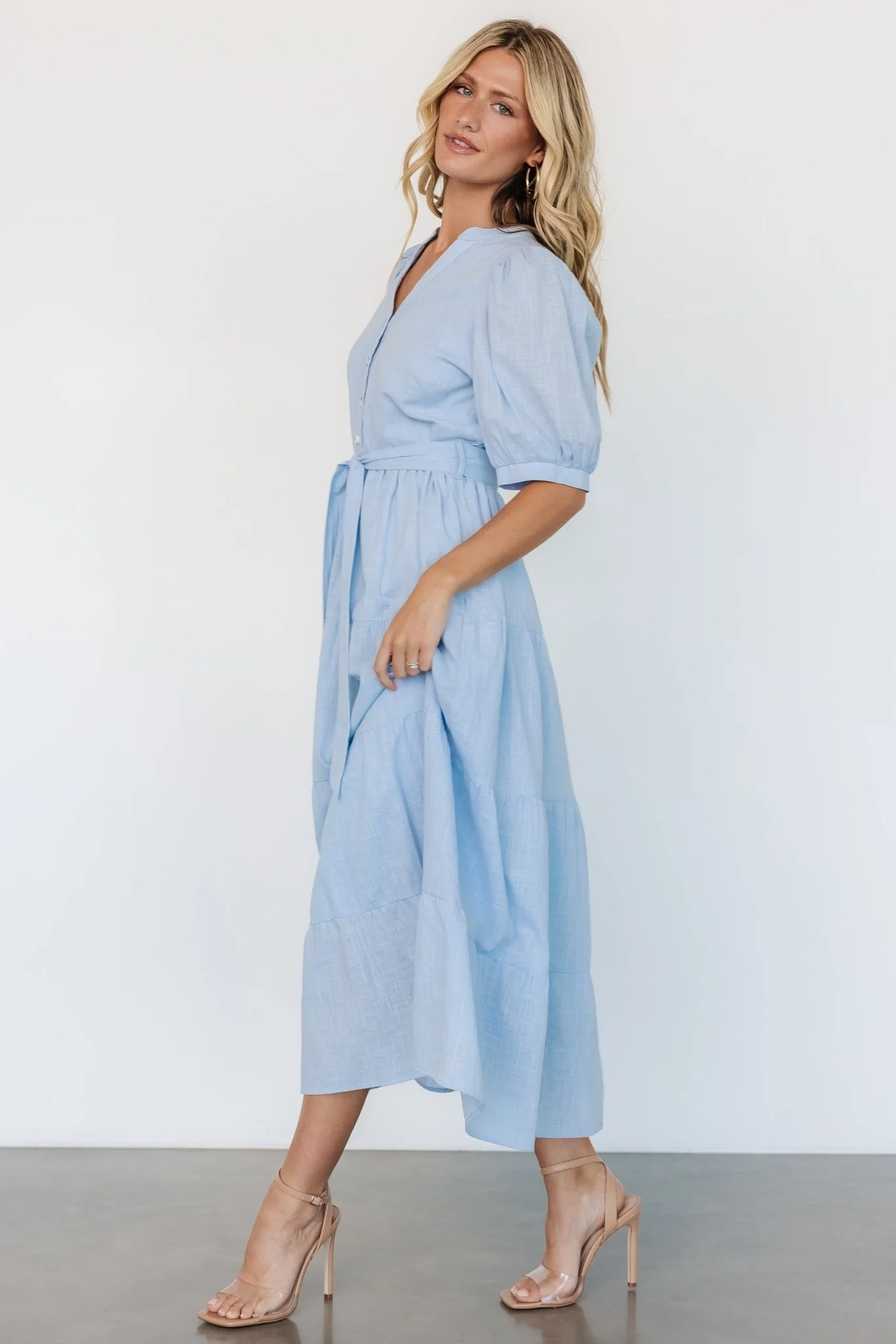 Camille Maxi Dress | Light Blue