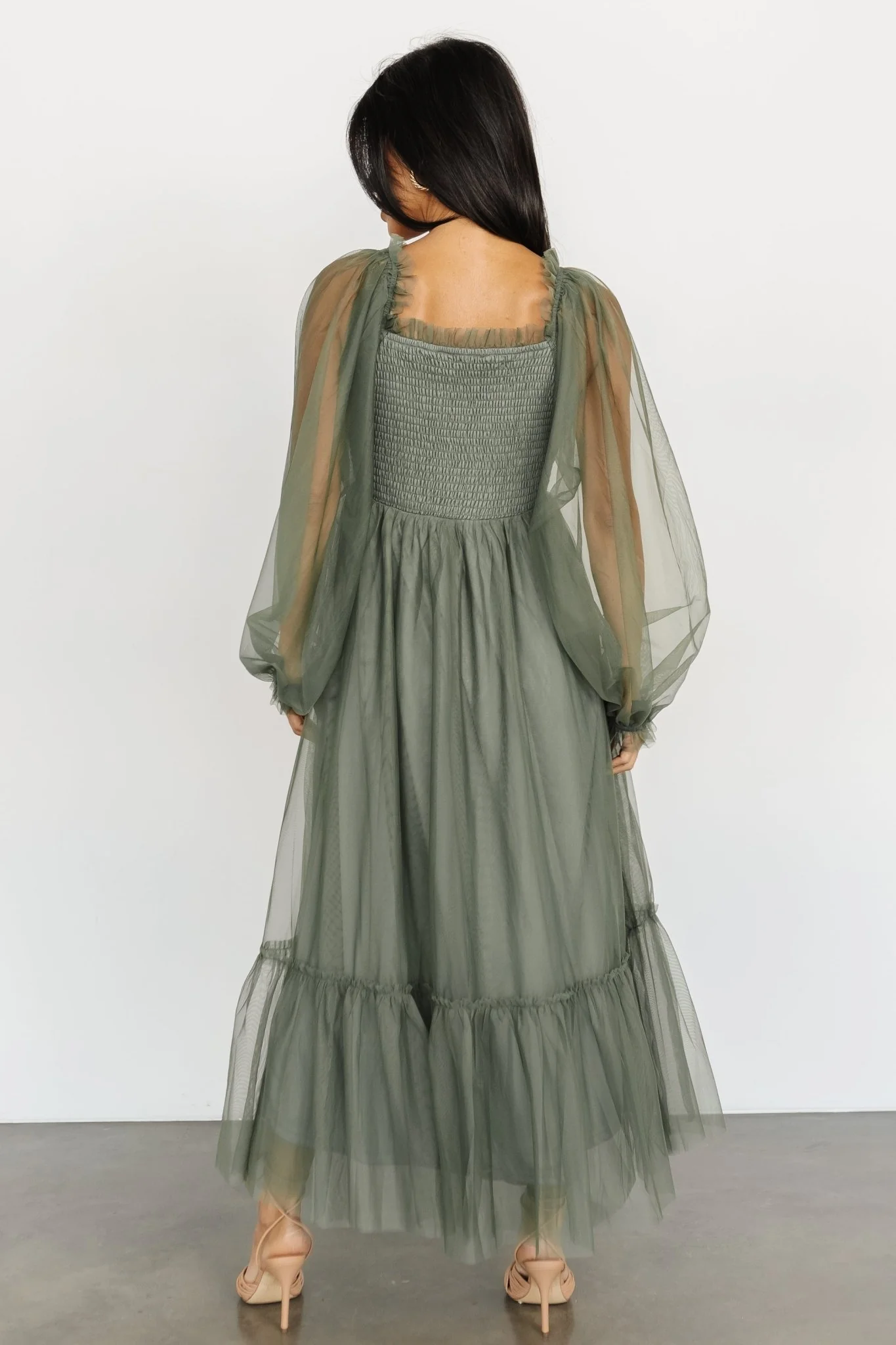 Cleobelle Maxi Dress | Dusty Olive