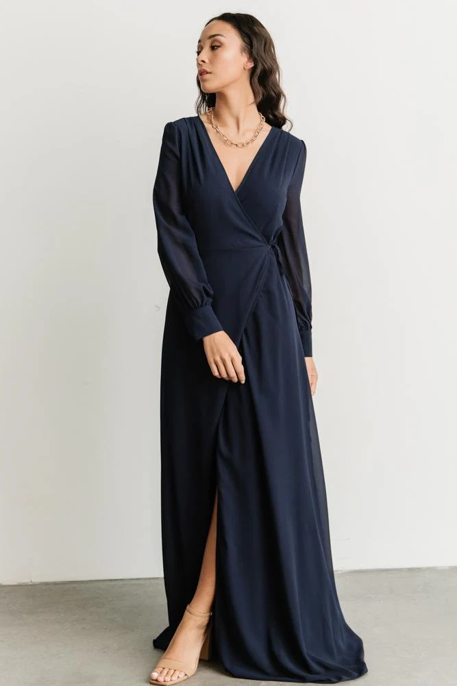 Kelsey Wrap Dress | Navy