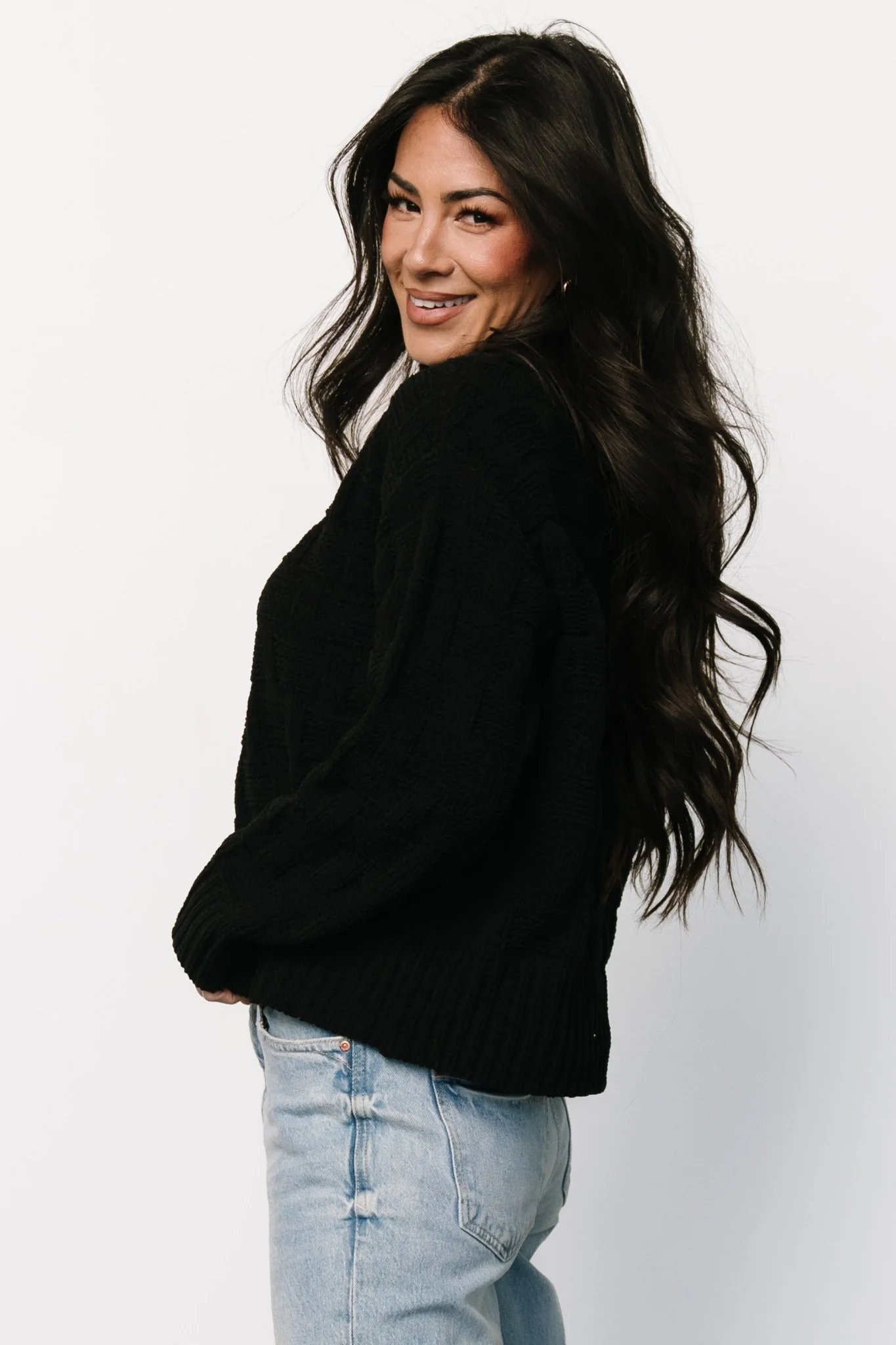 Stetson Knit Sweater | Black