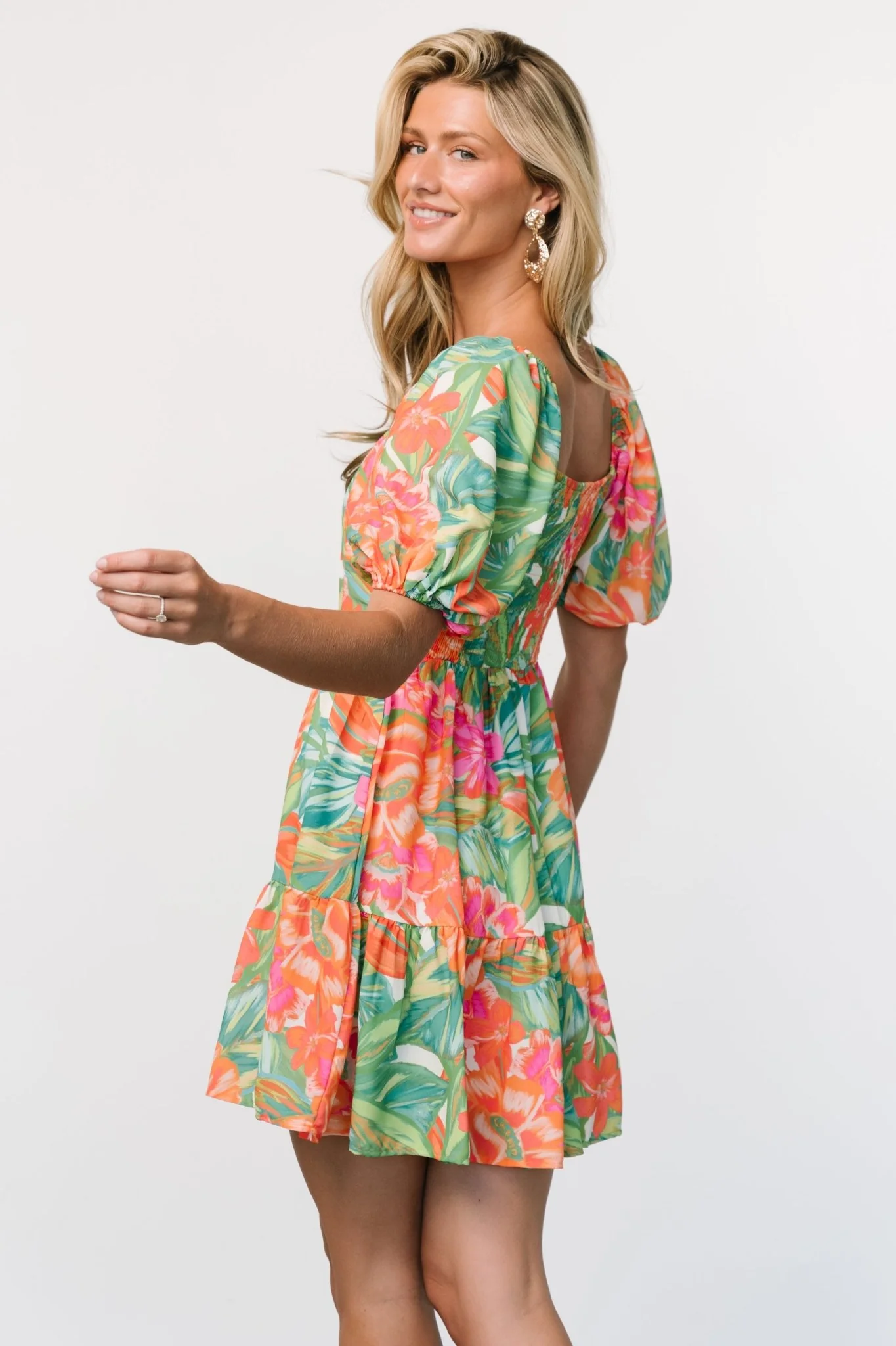 Fiji Mini Dress | Multi Print