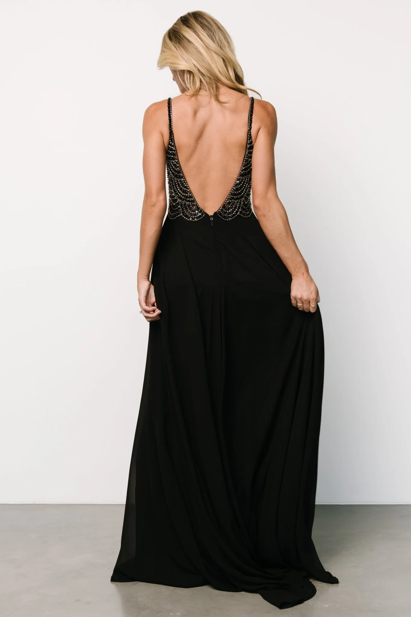 Honor Beaded Bridal Gown | Black